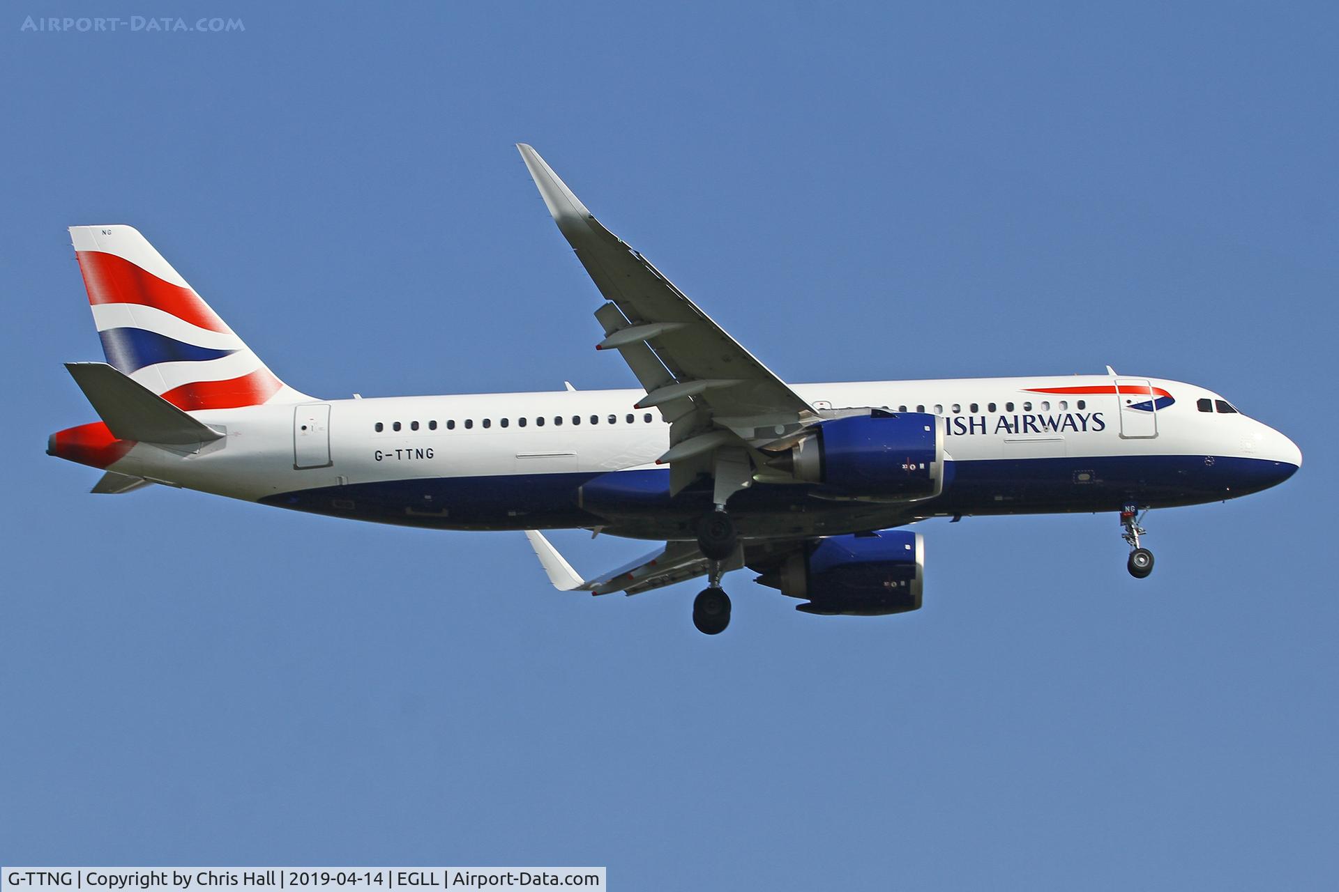 G-TTNG, 2018 Airbus A320-251N C/N 8431, Heathrow