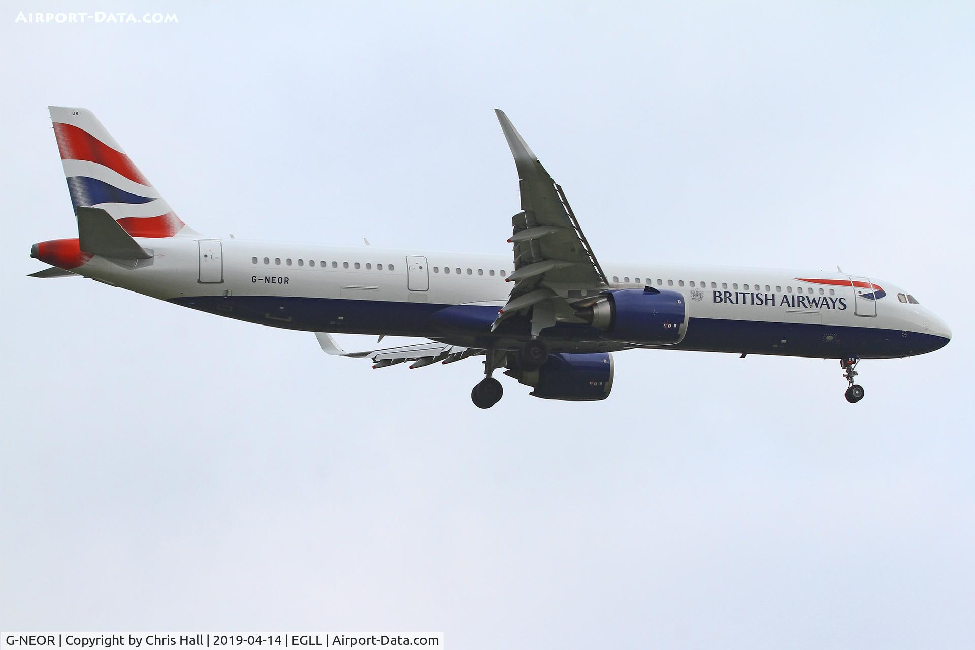 G-NEOR, 2018 Airbus A321-251NX C/N 8526, Heathrow