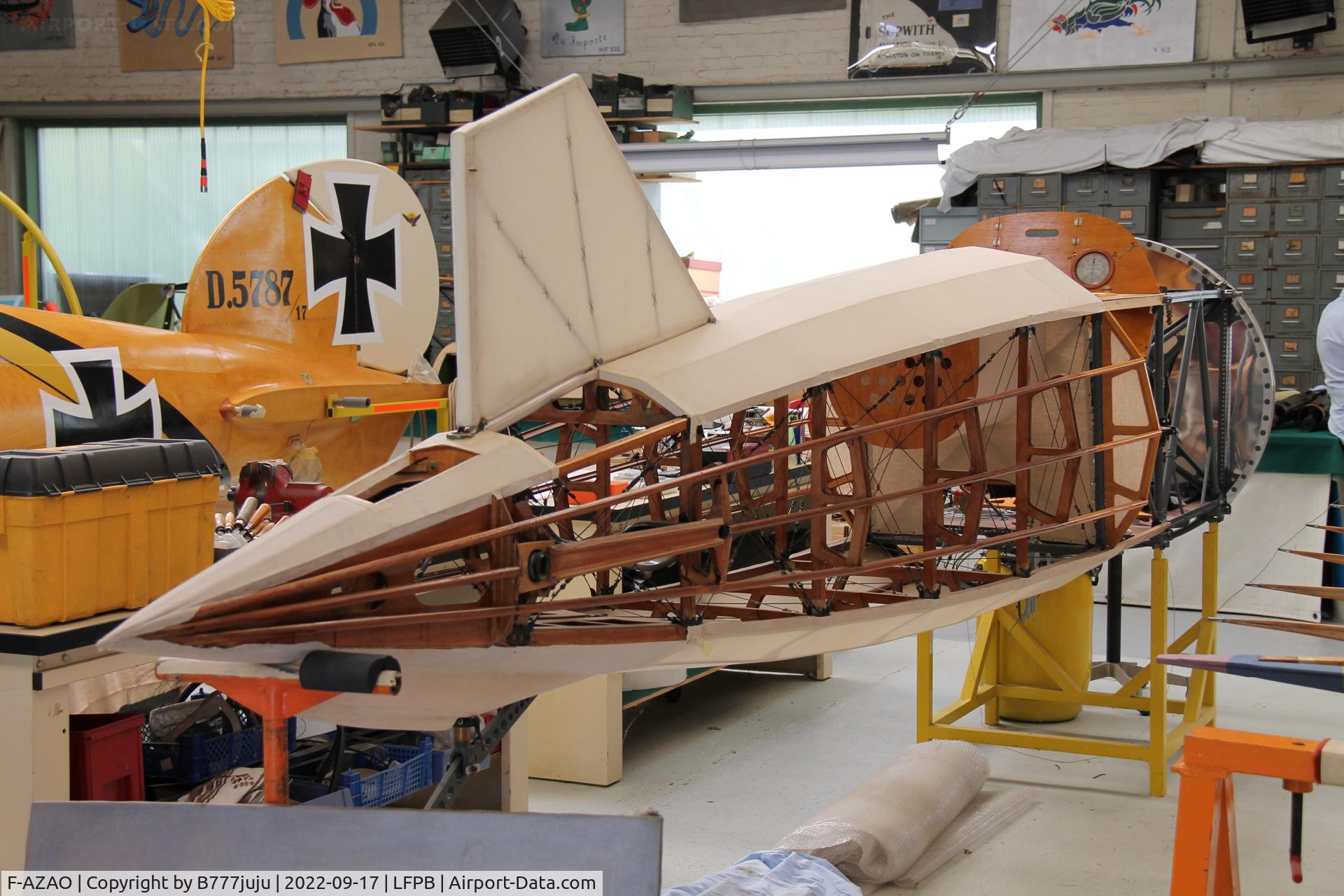 F-AZAO, Morane-Saulnier MS-A1 Replica C/N 03, at Memorial flight