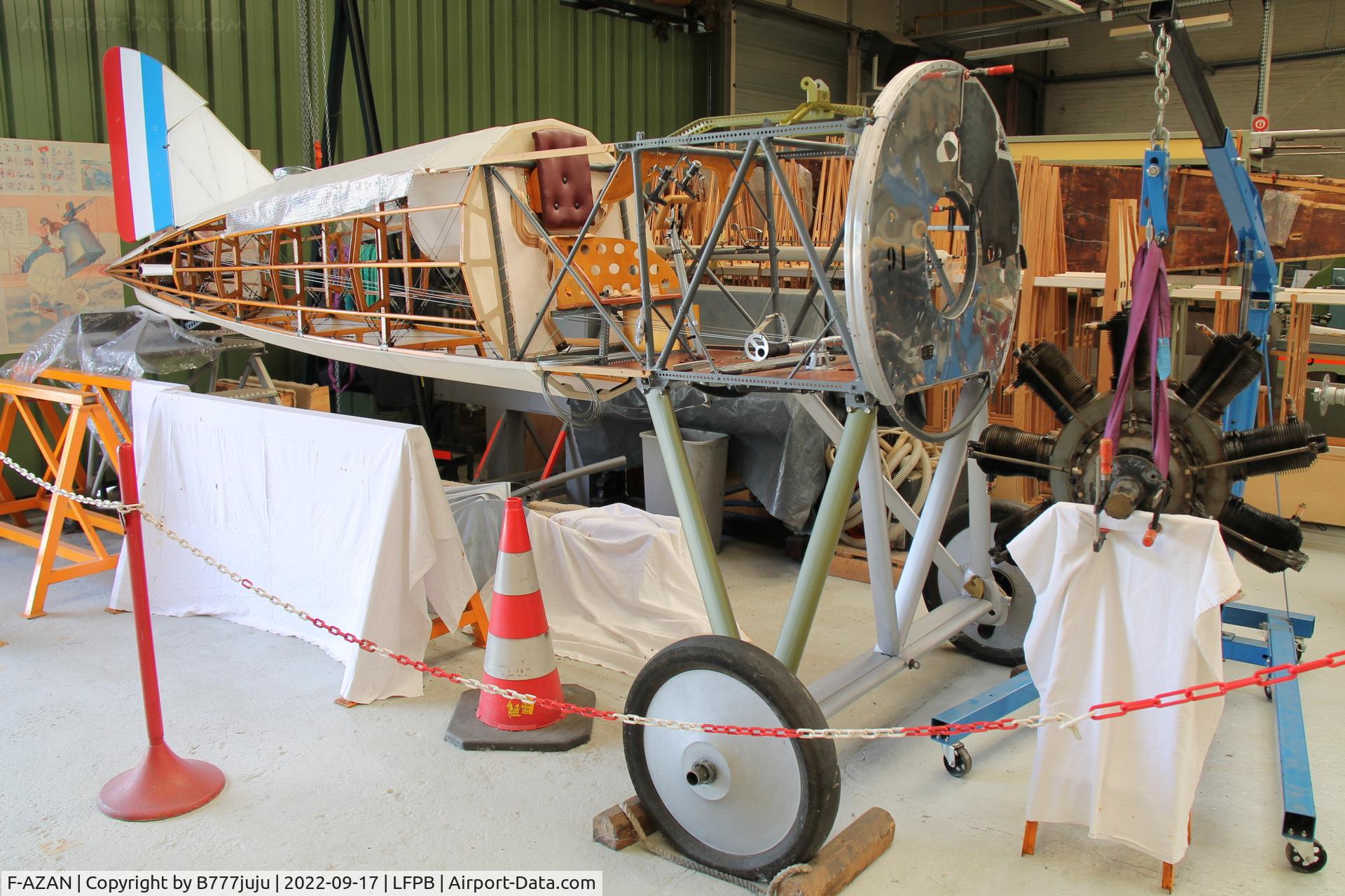 F-AZAN, 1916 Morane-Saulnier A-I Master C/N 01, at Memorial Flight