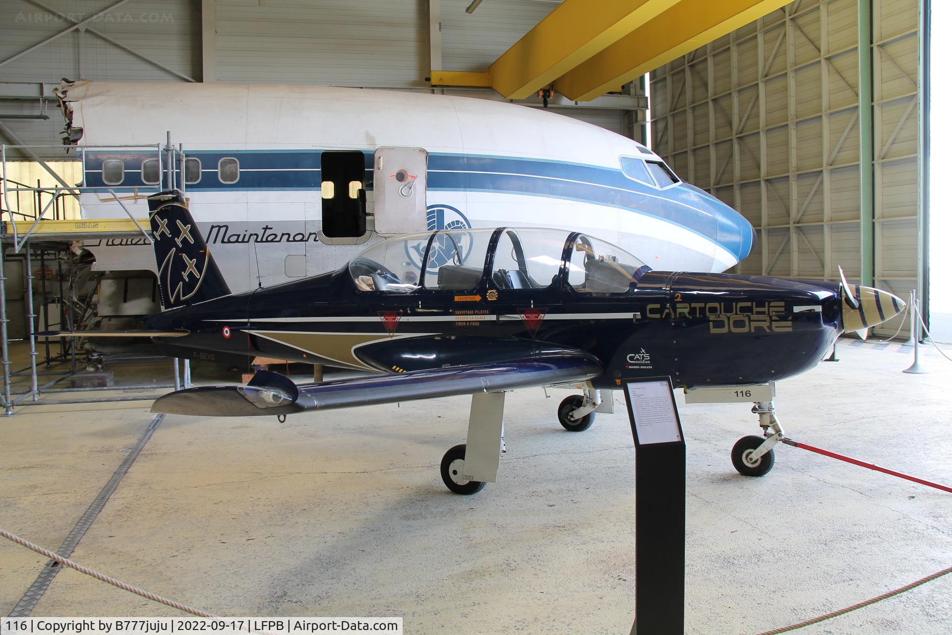 116, Socata TB-30 Epsilon C/N 116, store at Dugny,
musée de l'air et de l'Espace