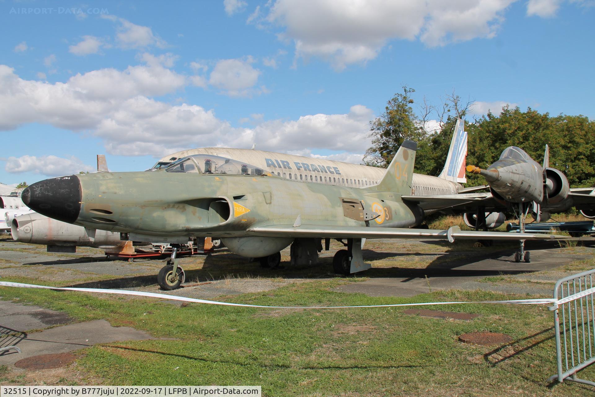 32515, Saab J-32E Lansen C/N 32-515, at Dugny
Musée de l'air et de l'Espace