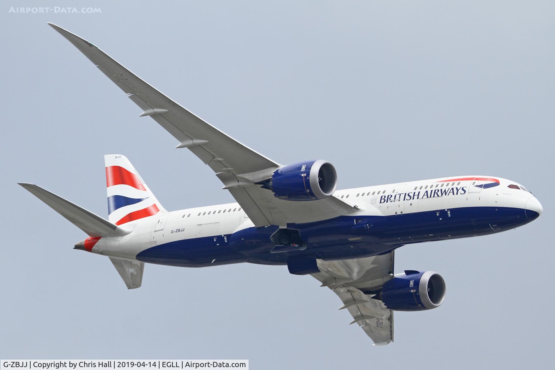 G-ZBJJ, 2018 Boeing 787-836 Dreamliner C/N 60629, Heathrow