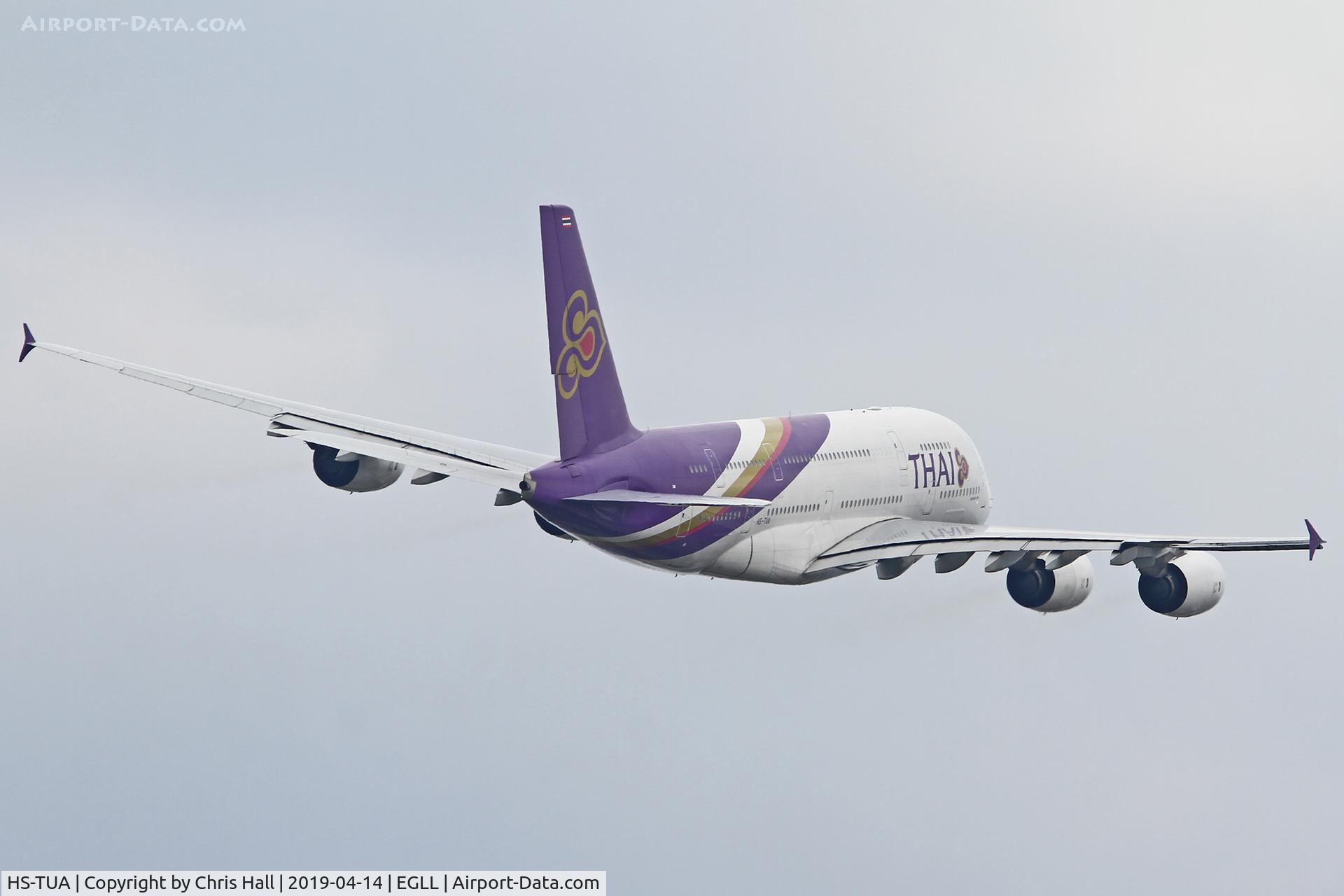 HS-TUA, 2012 Airbus A380-841 C/N 087, Heathrow