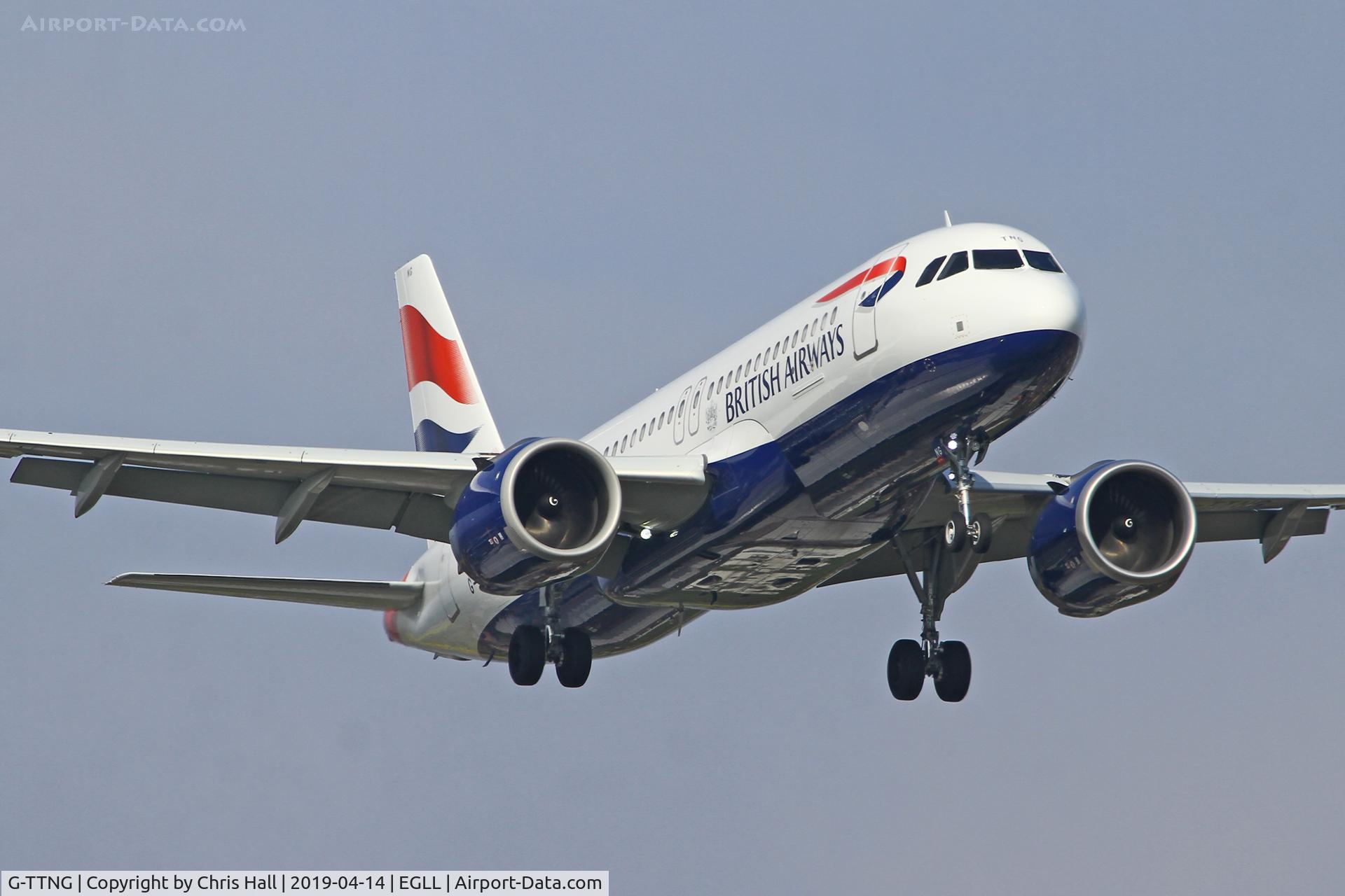 G-TTNG, 2018 Airbus A320-251N C/N 8431, Heathrow