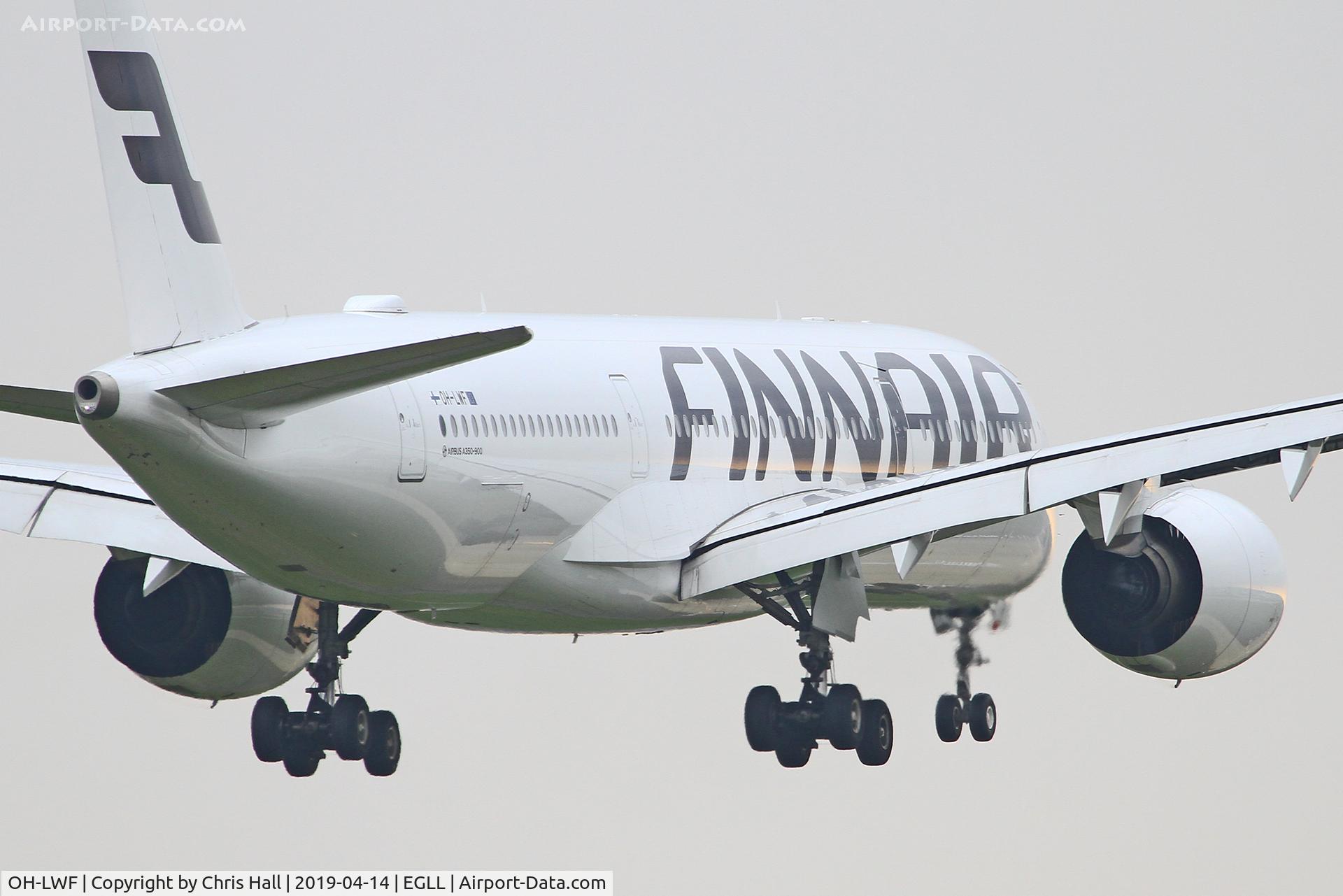 OH-LWF, 2016 Airbus A350-941 C/N 028, Heathrow