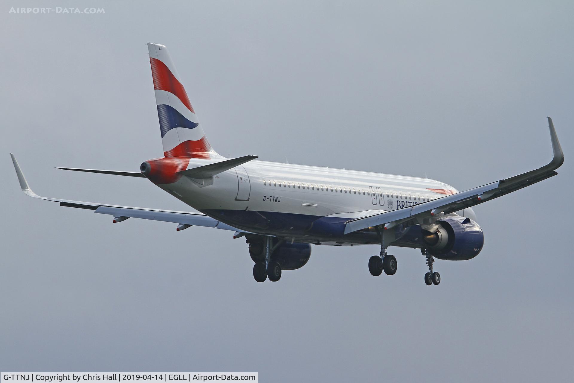 G-TTNJ, 2018 Airbus A320-251N C/N 8772, Heathrow