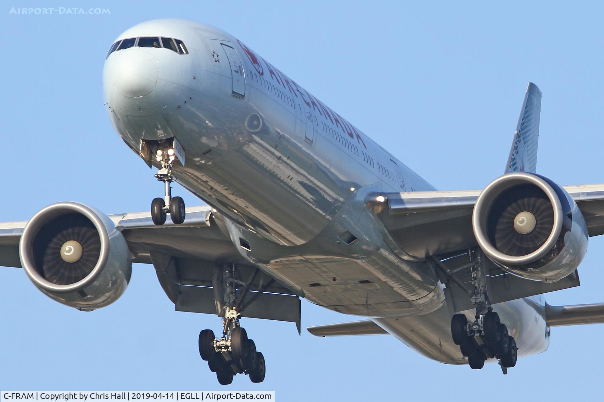 C-FRAM, 2008 Boeing 777-333/ER C/N 35250, Heathrow
