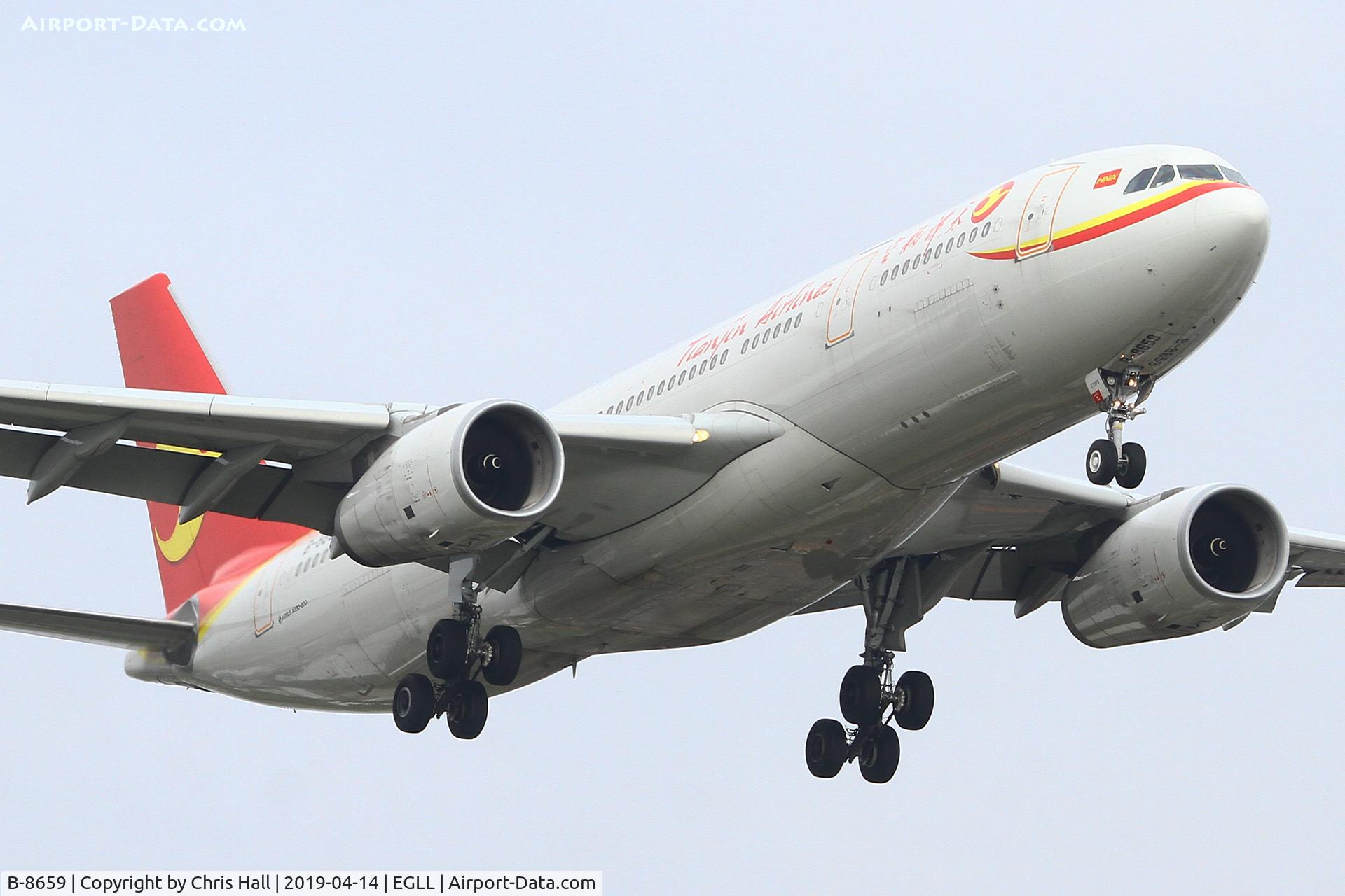 B-8659, 2016 Airbus A330-243 C/N 1758, Heathrow