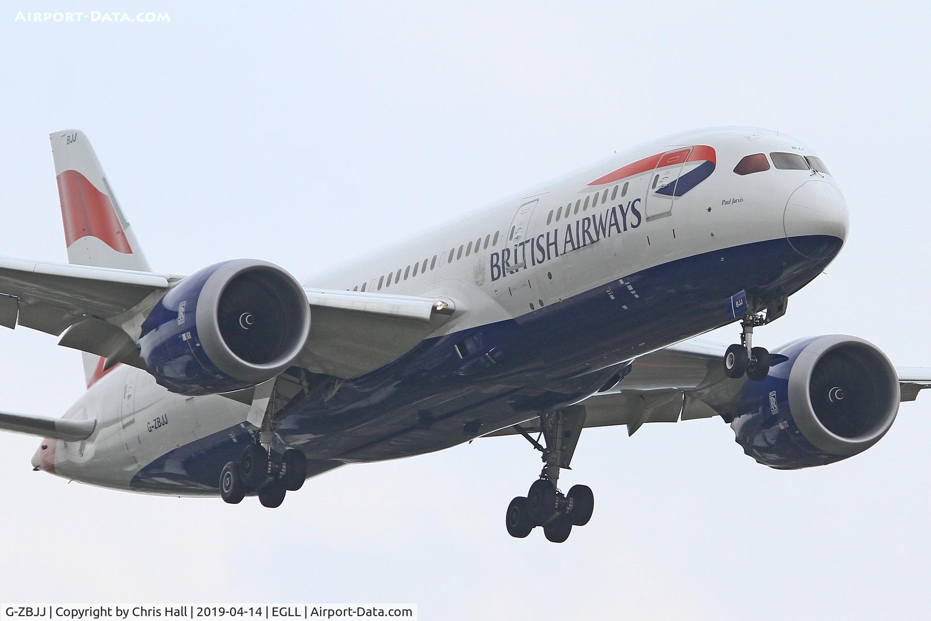 G-ZBJJ, 2018 Boeing 787-836 Dreamliner C/N 60629, Heathrow