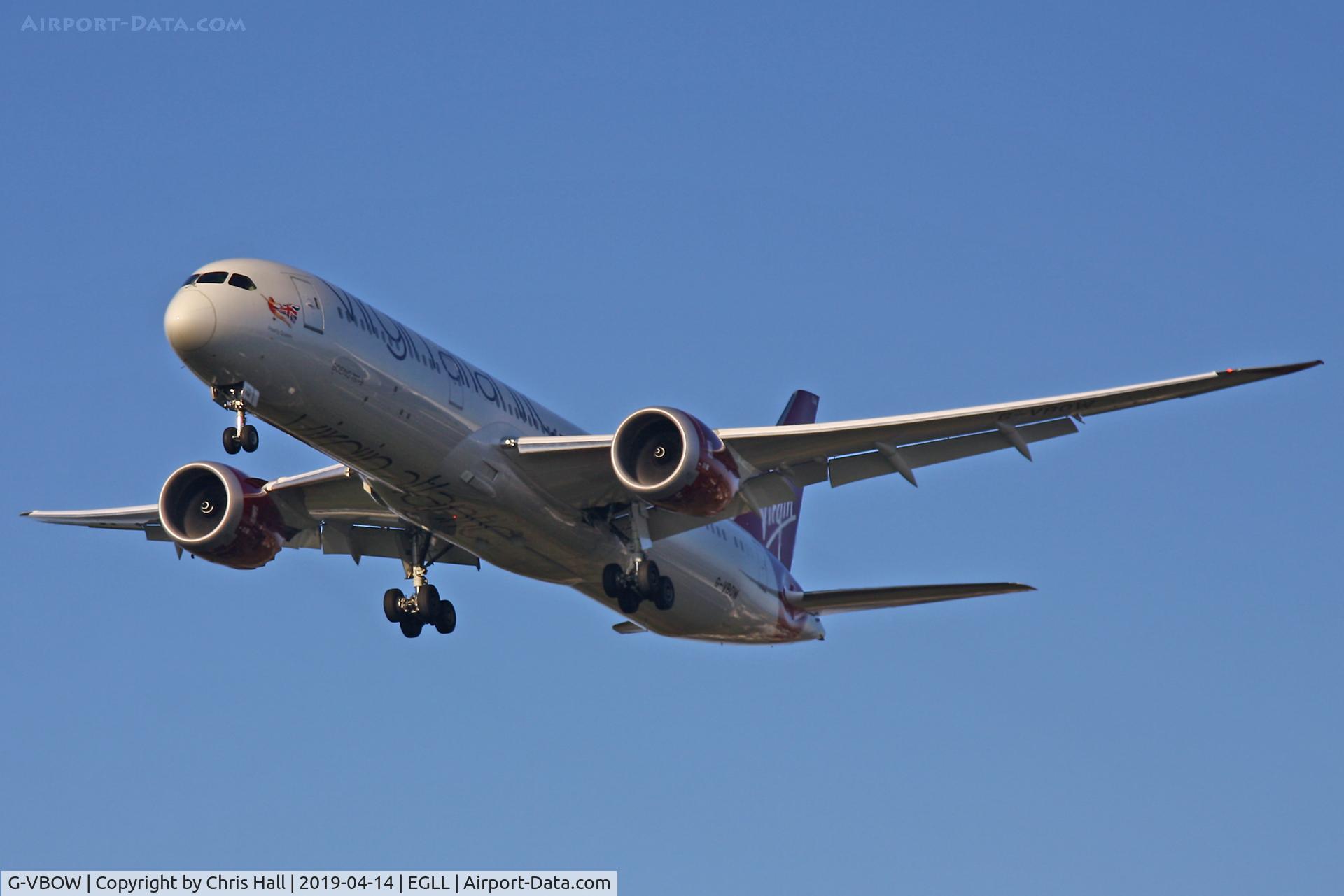 G-VBOW, 2017 Boeing 787-9 Dreamliner C/N 37978, Heathrow