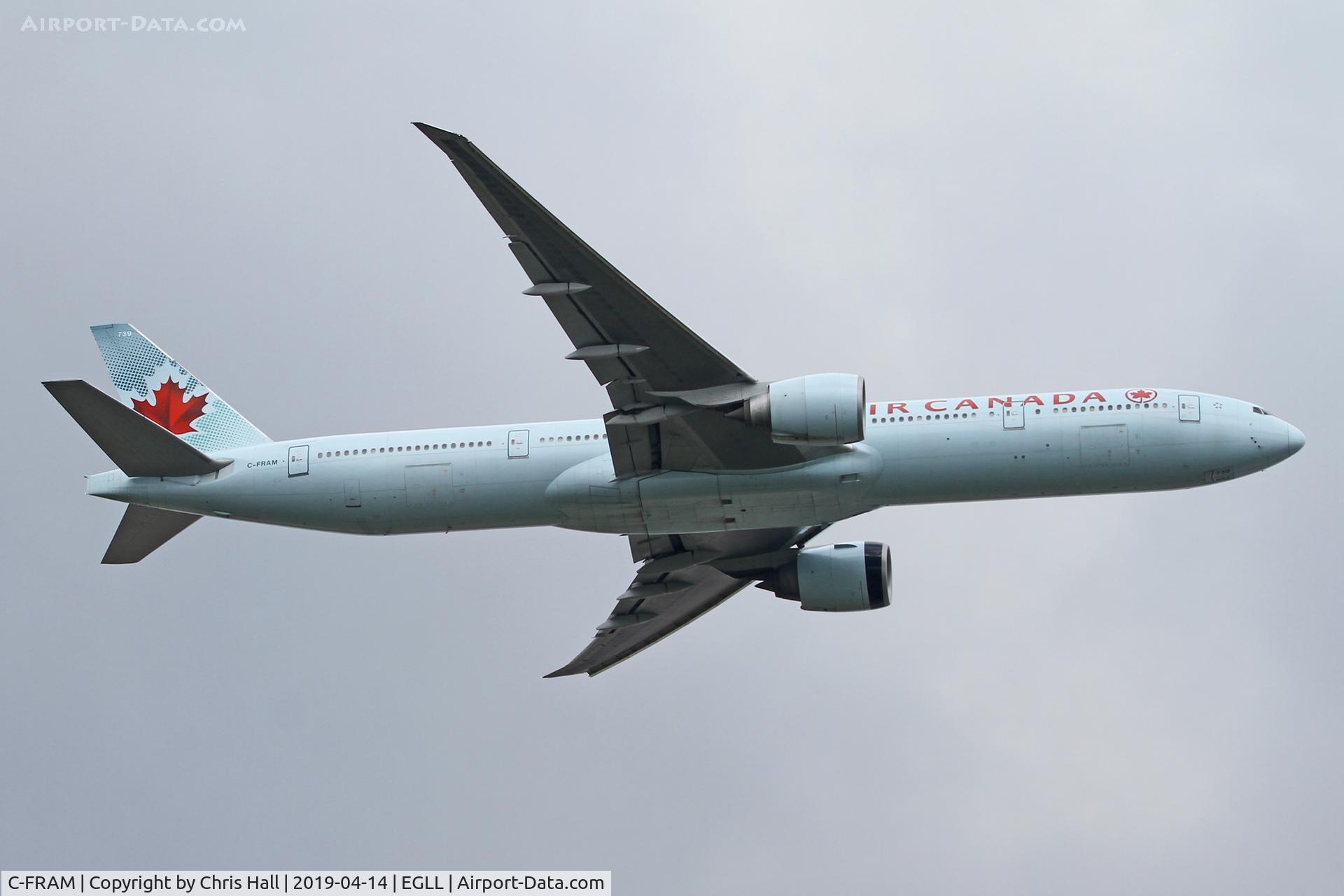 C-FRAM, 2008 Boeing 777-333/ER C/N 35250, Heathrow