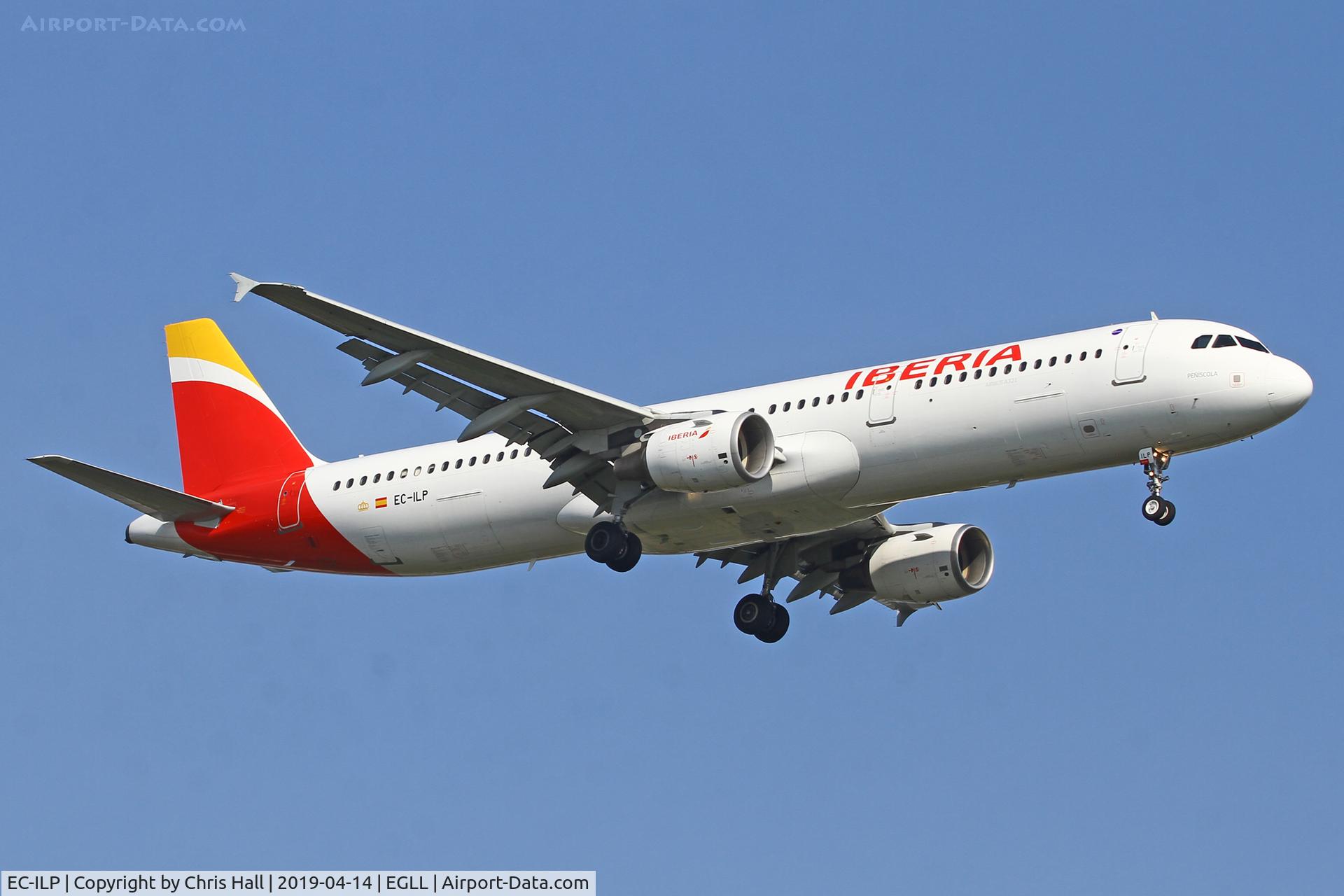 EC-ILP, 2002 Airbus A321-211 C/N 1716, Heathrow