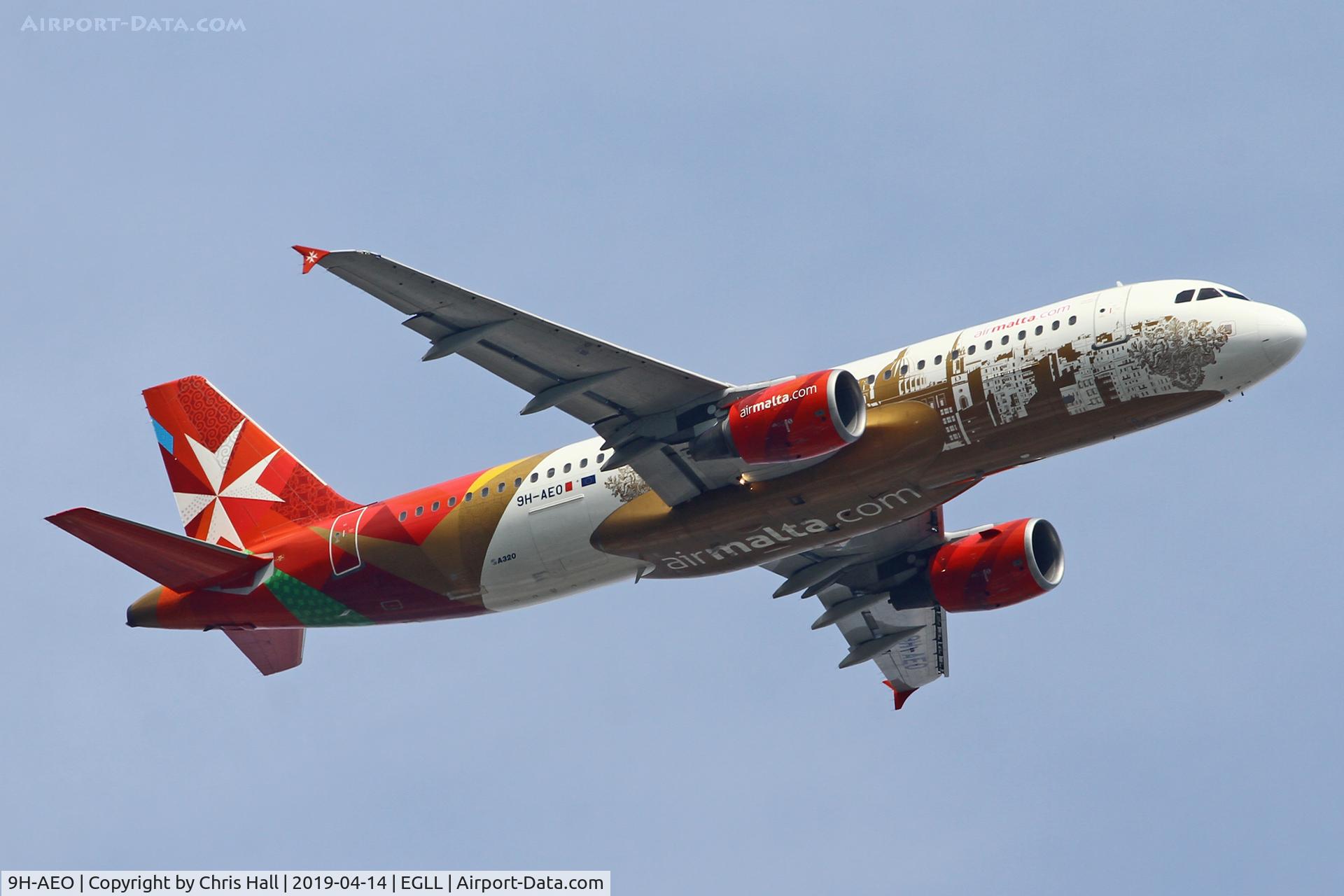 9H-AEO, 2006 Airbus A320-214 C/N 2768, Heathrow