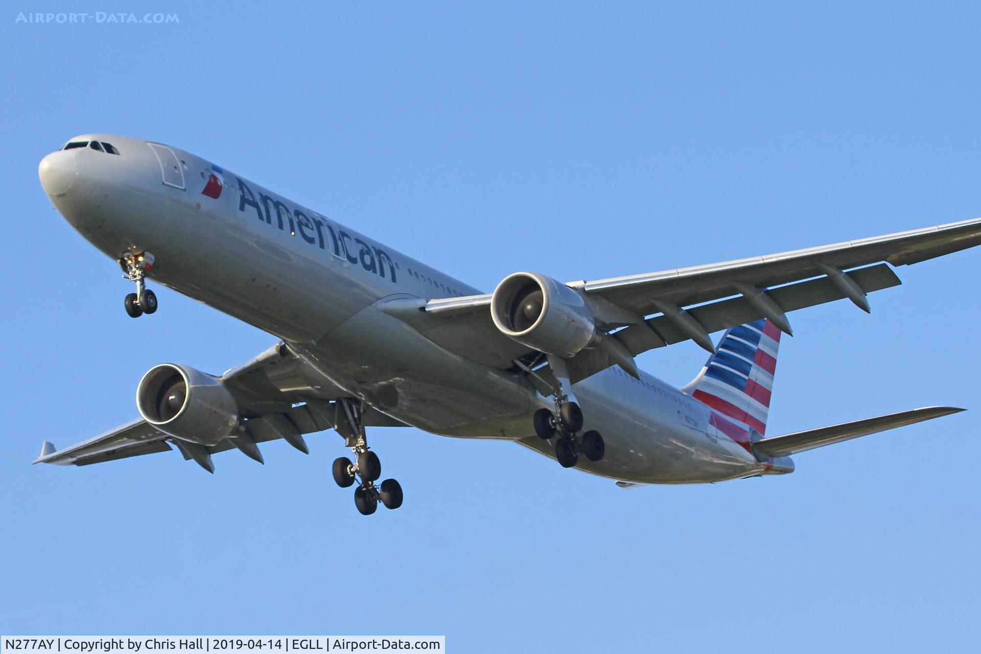 N277AY, 2001 Airbus A330-323 C/N 0380, Heathrow