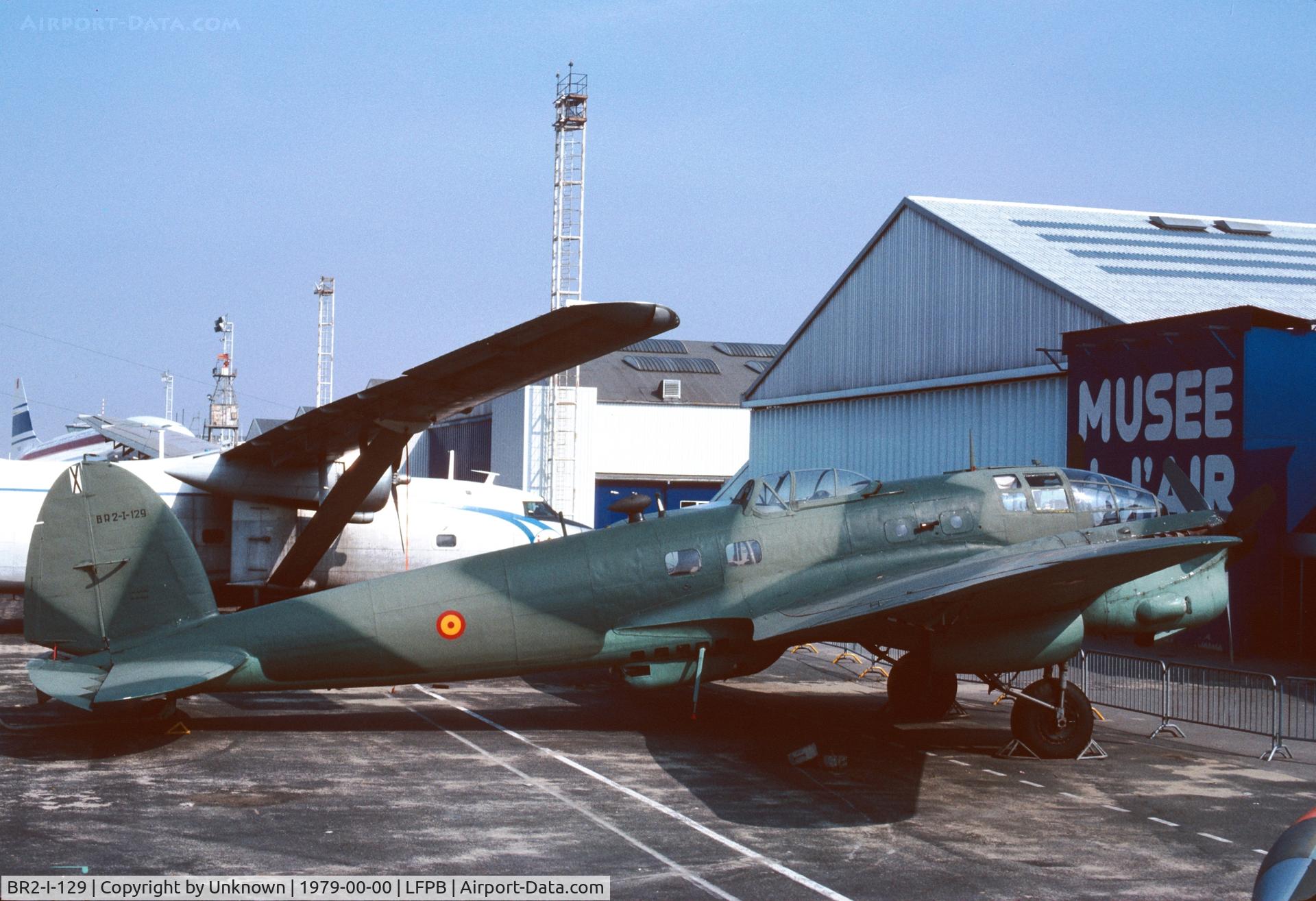 BR2-I-129, CASA 2-111D C/N 123, Paris Musee del Air 1979
