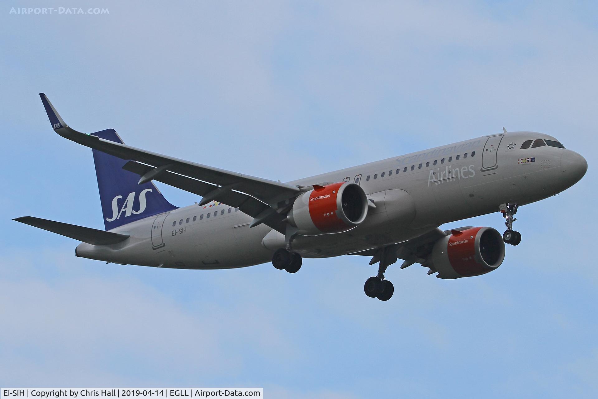 EI-SIH, 2018 Airbus A320-251N C/N 8551, Heathrow