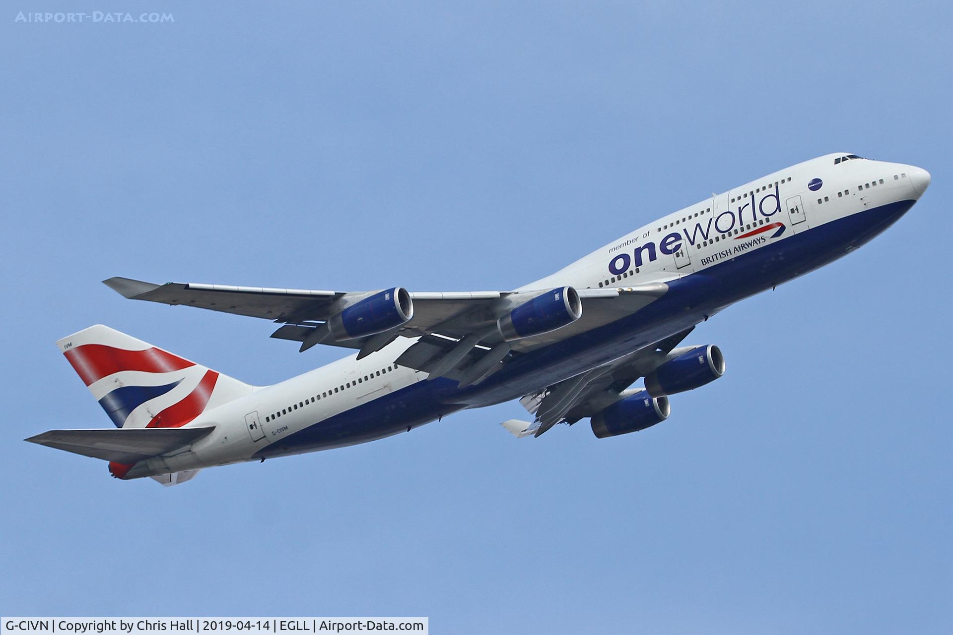 G-CIVN, 1997 Boeing 747-436 C/N 28848, Heathrow