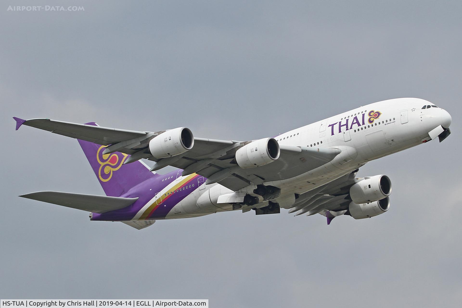 HS-TUA, 2012 Airbus A380-841 C/N 087, Heathrow