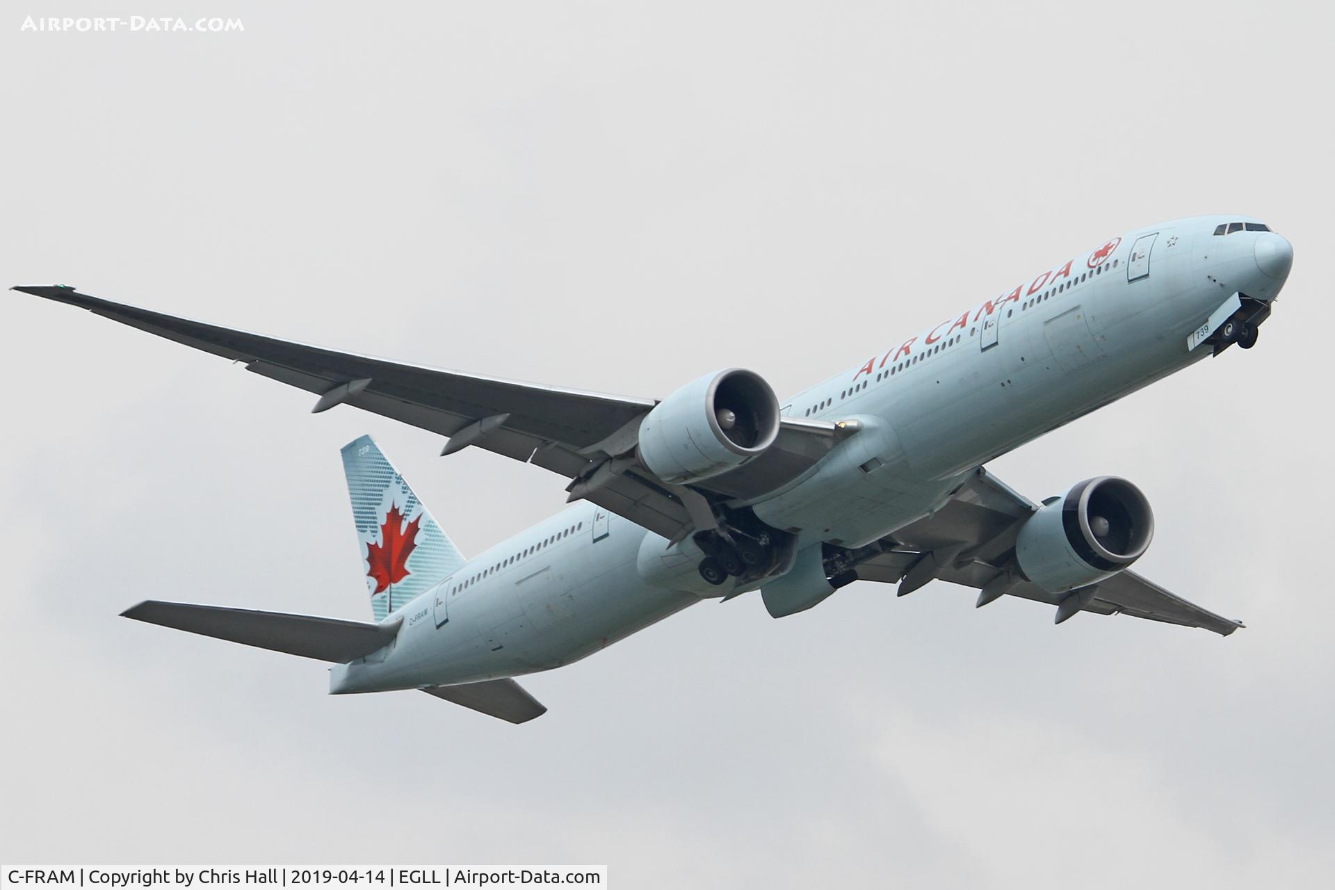 C-FRAM, 2008 Boeing 777-333/ER C/N 35250, Heathrow