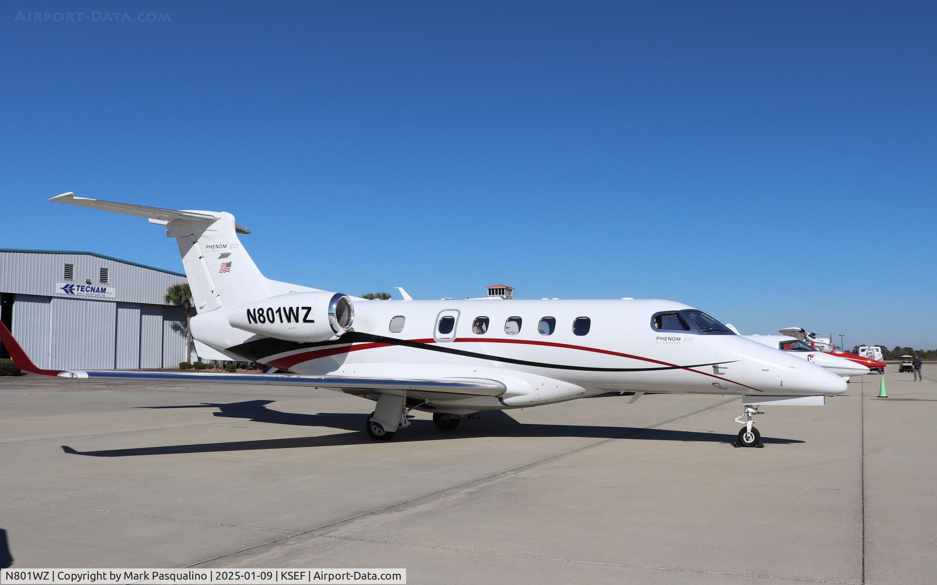 N801WZ, 2013 Embaer EMB-505 C/N 50500144, Embraer EMB-505