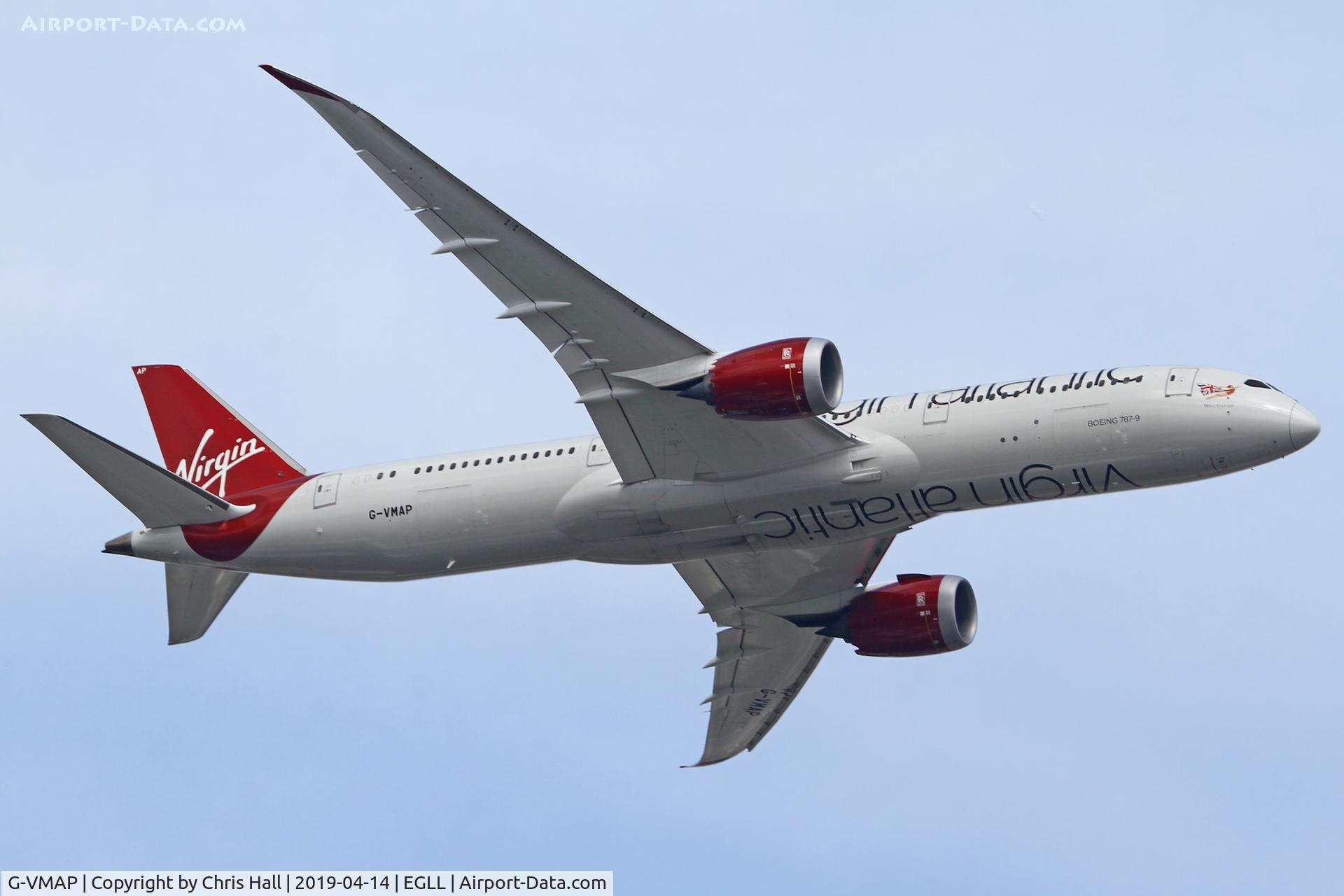 G-VMAP, 2015 Boeing 787-9 Dreamliner C/N 38047, Heathrow