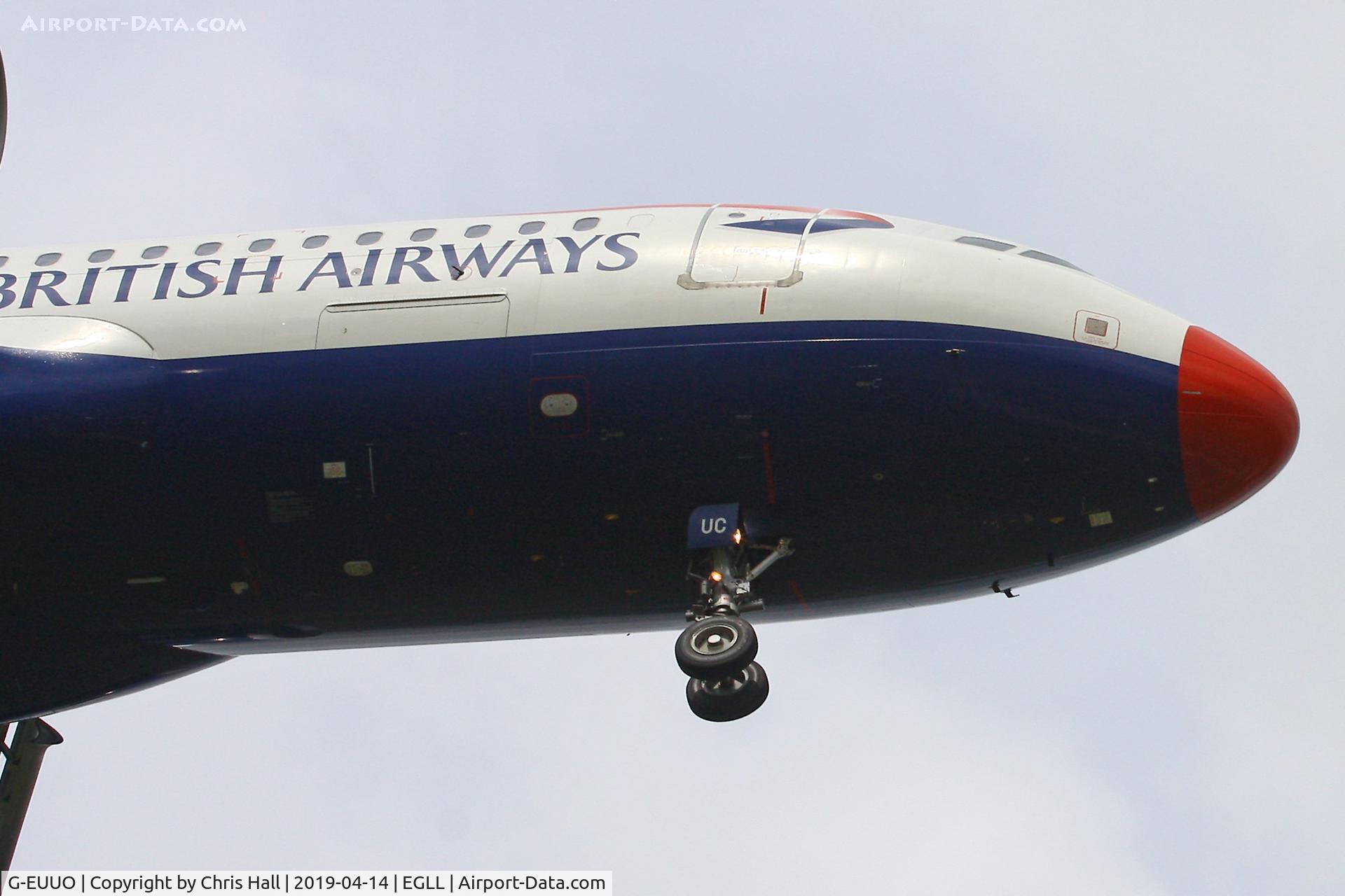 G-EUUO, 2003 Airbus A320-232 C/N 1958, Heathrow
