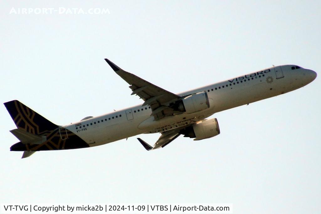 VT-TVG, 2023 Airbus A321-251NX C/N 11138, Take off