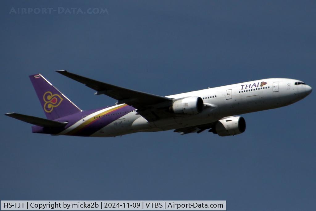 HS-TJT, 2006 Boeing 777-2D7/ER C/N 34588, Take off