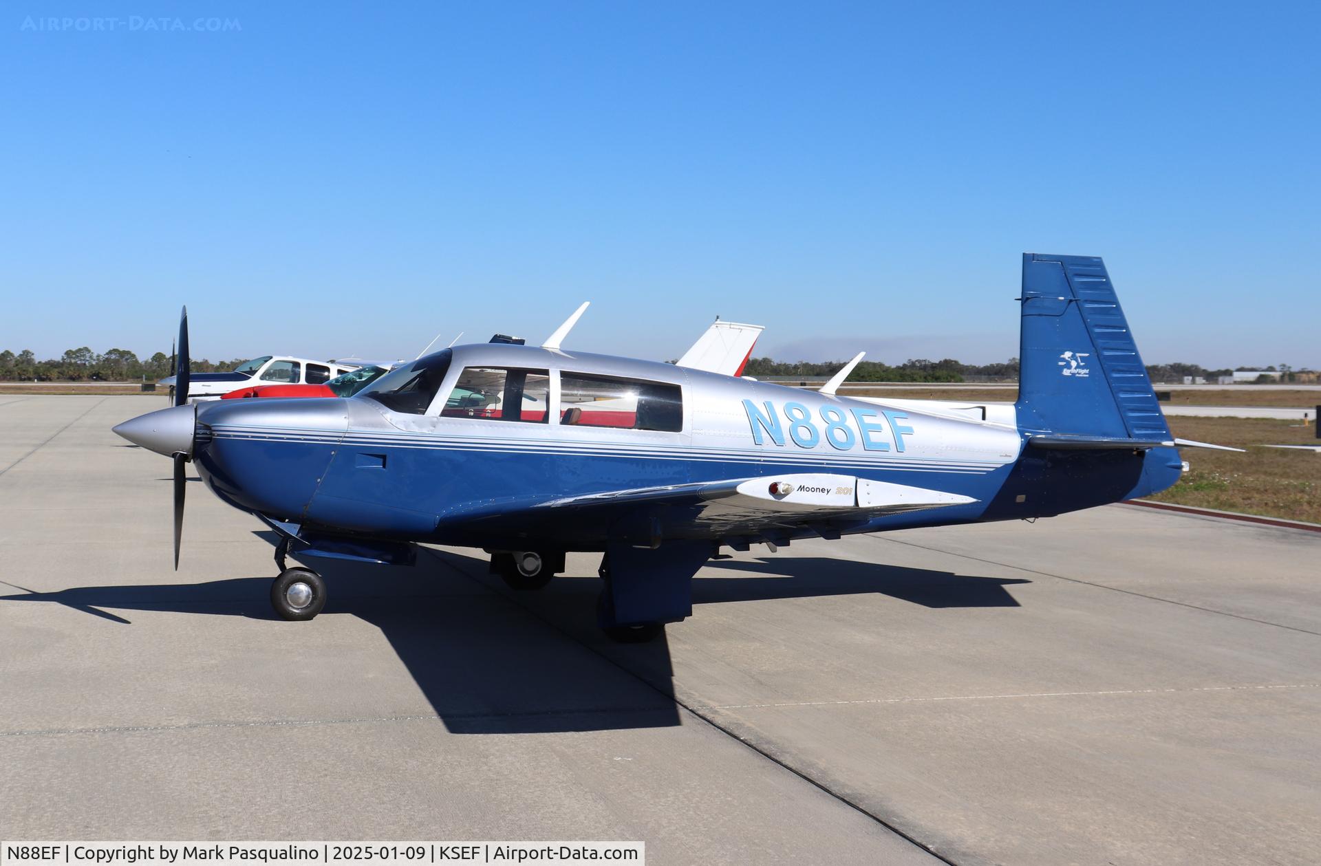 N88EF, 1979 Mooney M20J 201 C/N 24-0815, Mooney M20J