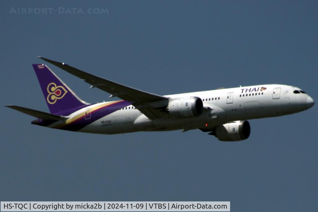 HS-TQC, 2014 Boeing 787-8 Dreamliner C/N 36110, Take off