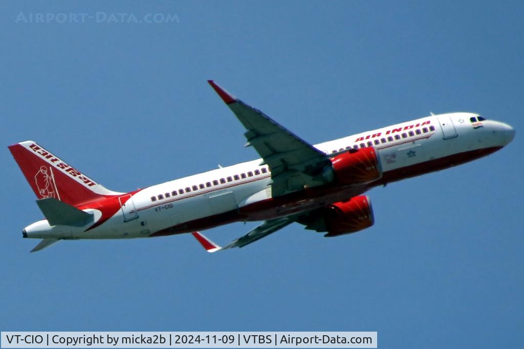 VT-CIO, 2018 Airbus A320-251N C/N 8226, Take off