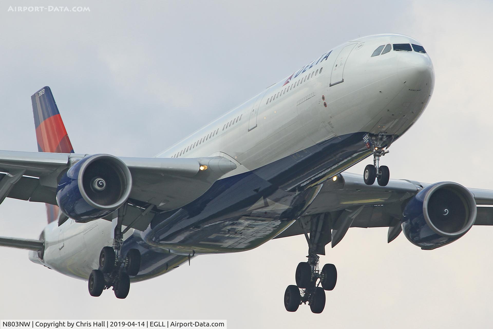 N803NW, 2003 Airbus A330-323 C/N 0542, Heathrow