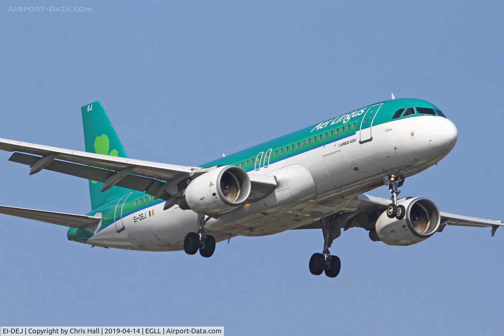 EI-DEJ, 2005 Airbus A320-214 C/N 2364, Heathrow
