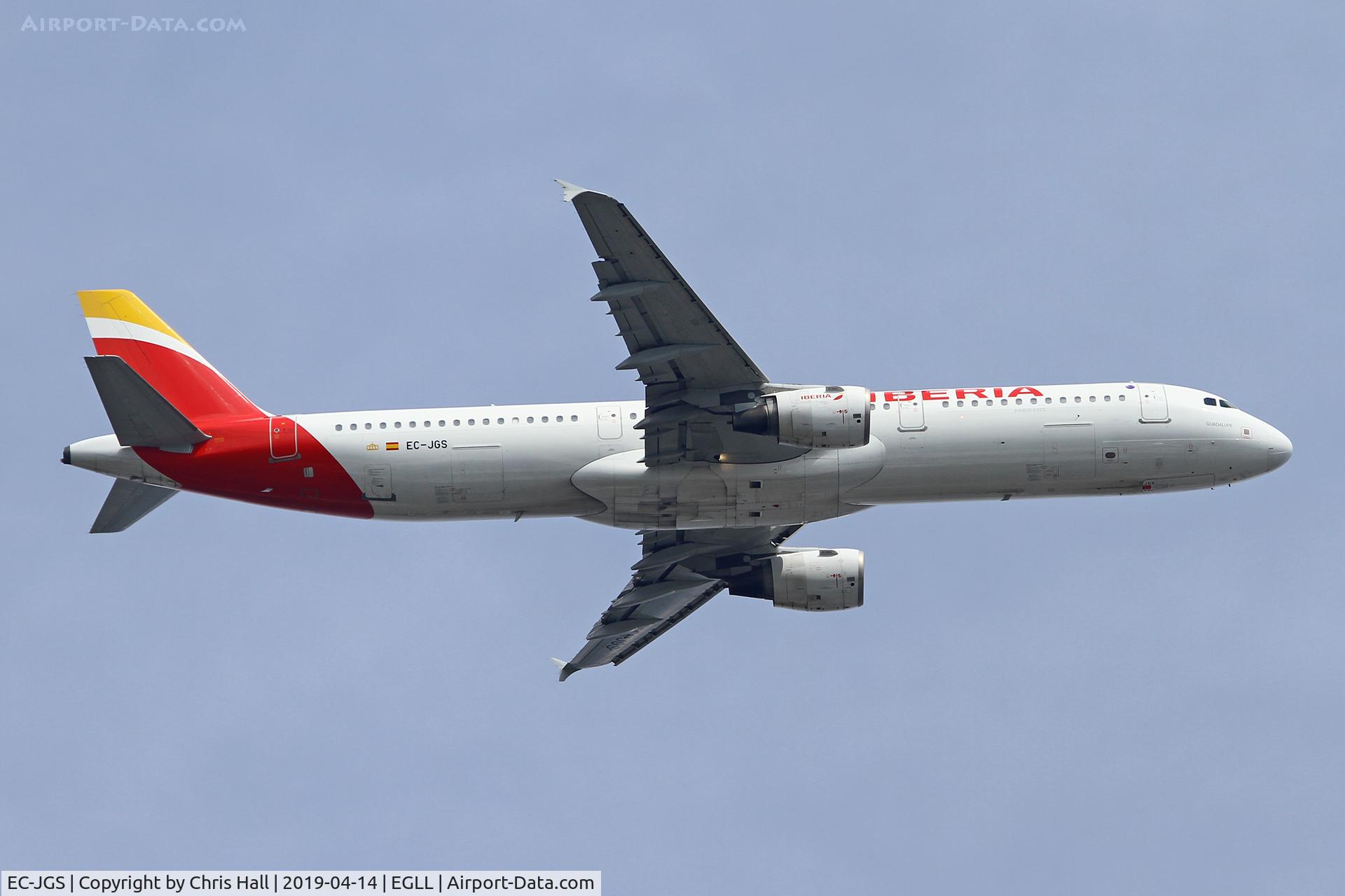 EC-JGS, 2005 Airbus A321-211 C/N 2472, Heathrow
