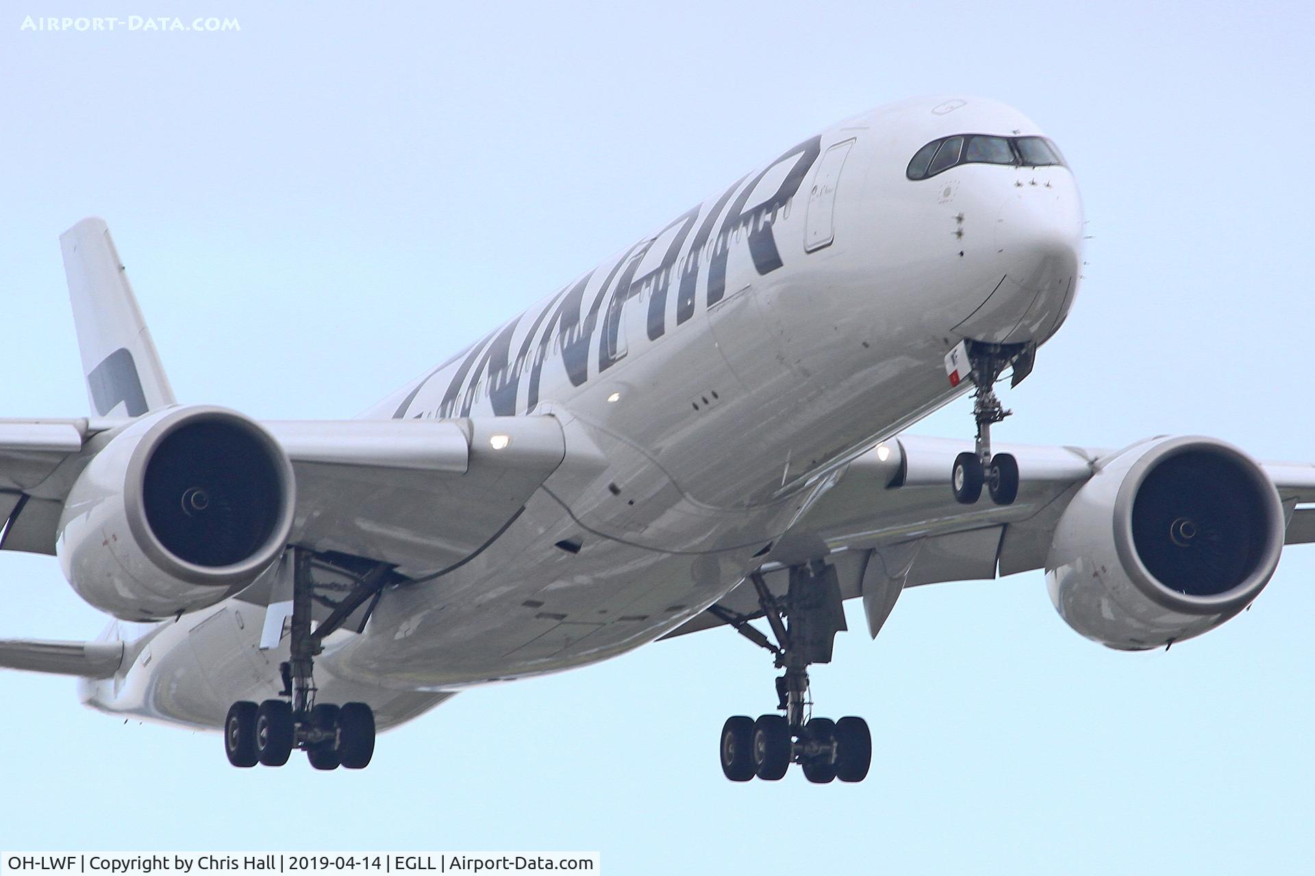 OH-LWF, 2016 Airbus A350-941 C/N 028, Heathrow