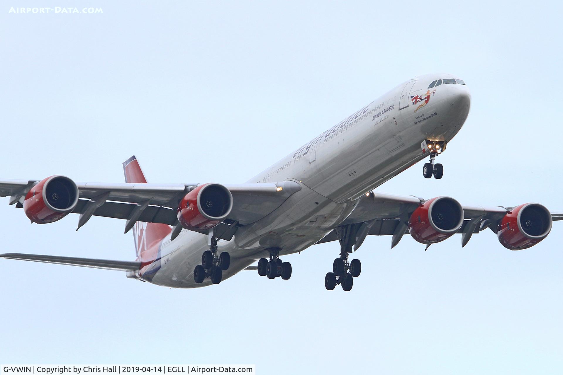 G-VWIN, 2006 Airbus A340-642 C/N 736, Heathrow
