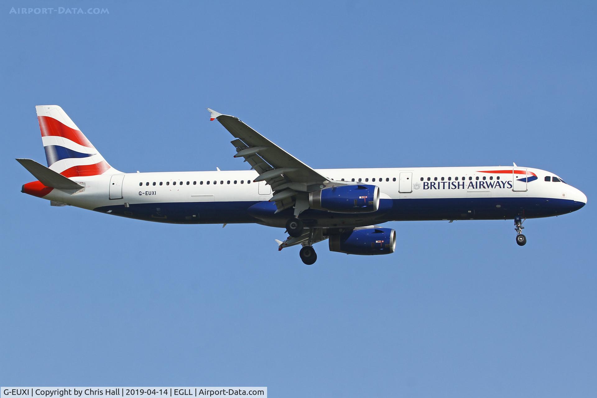 G-EUXI, 2005 Airbus A321-231 C/N 2536, Heathrow