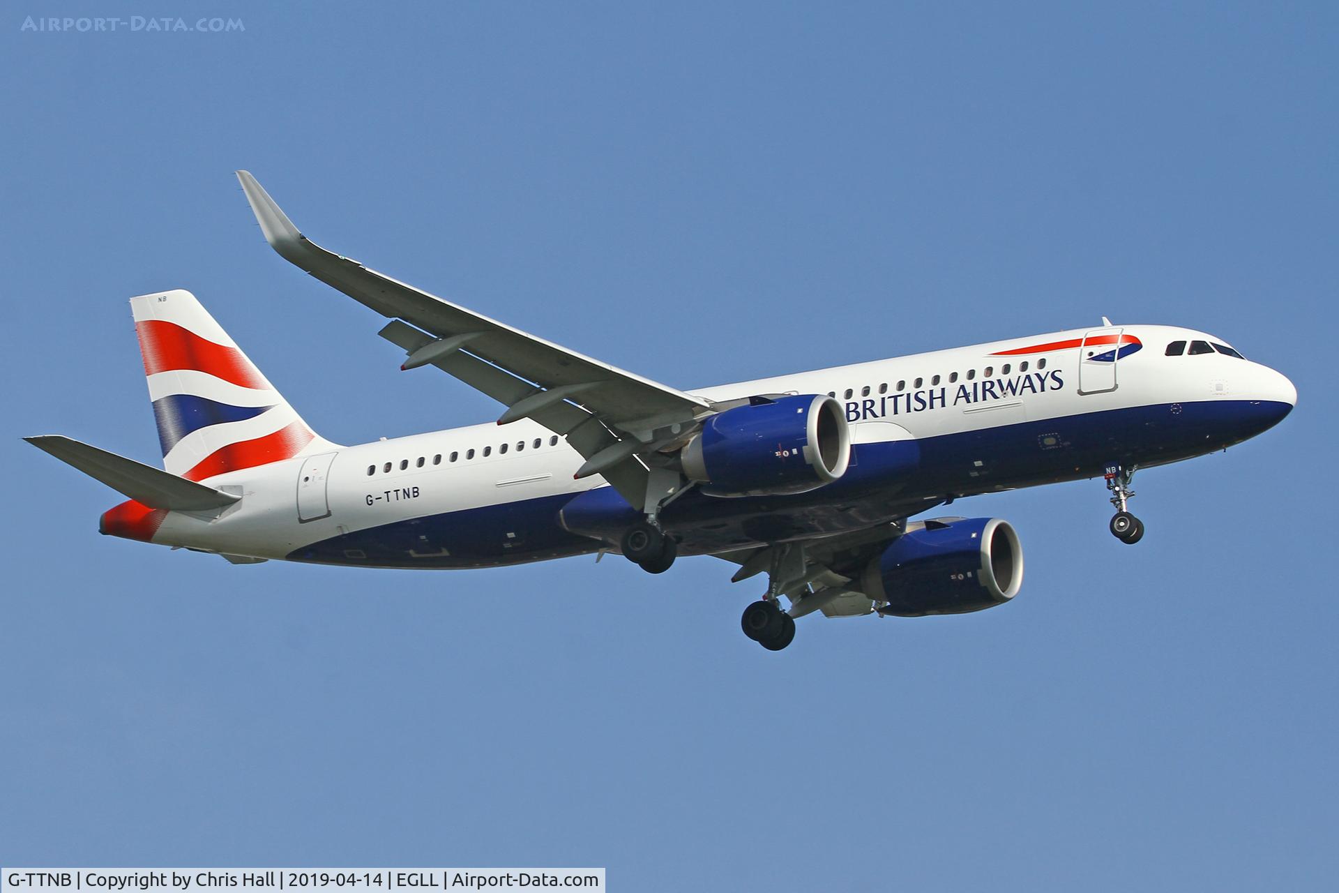 G-TTNB, 2018 Airbus A320-251NEO C/N 8139, Heathrow