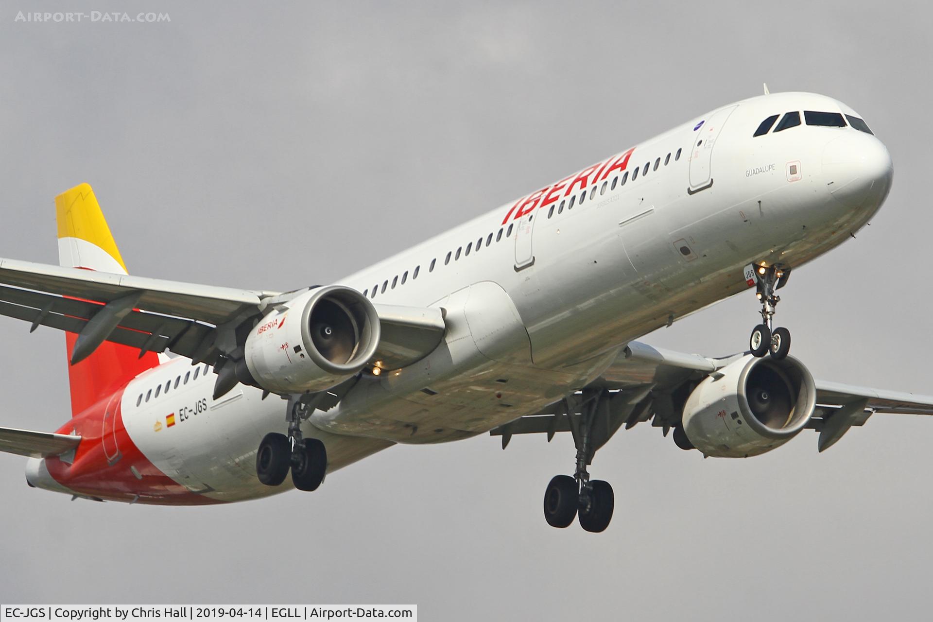 EC-JGS, 2005 Airbus A321-211 C/N 2472, Heathrow