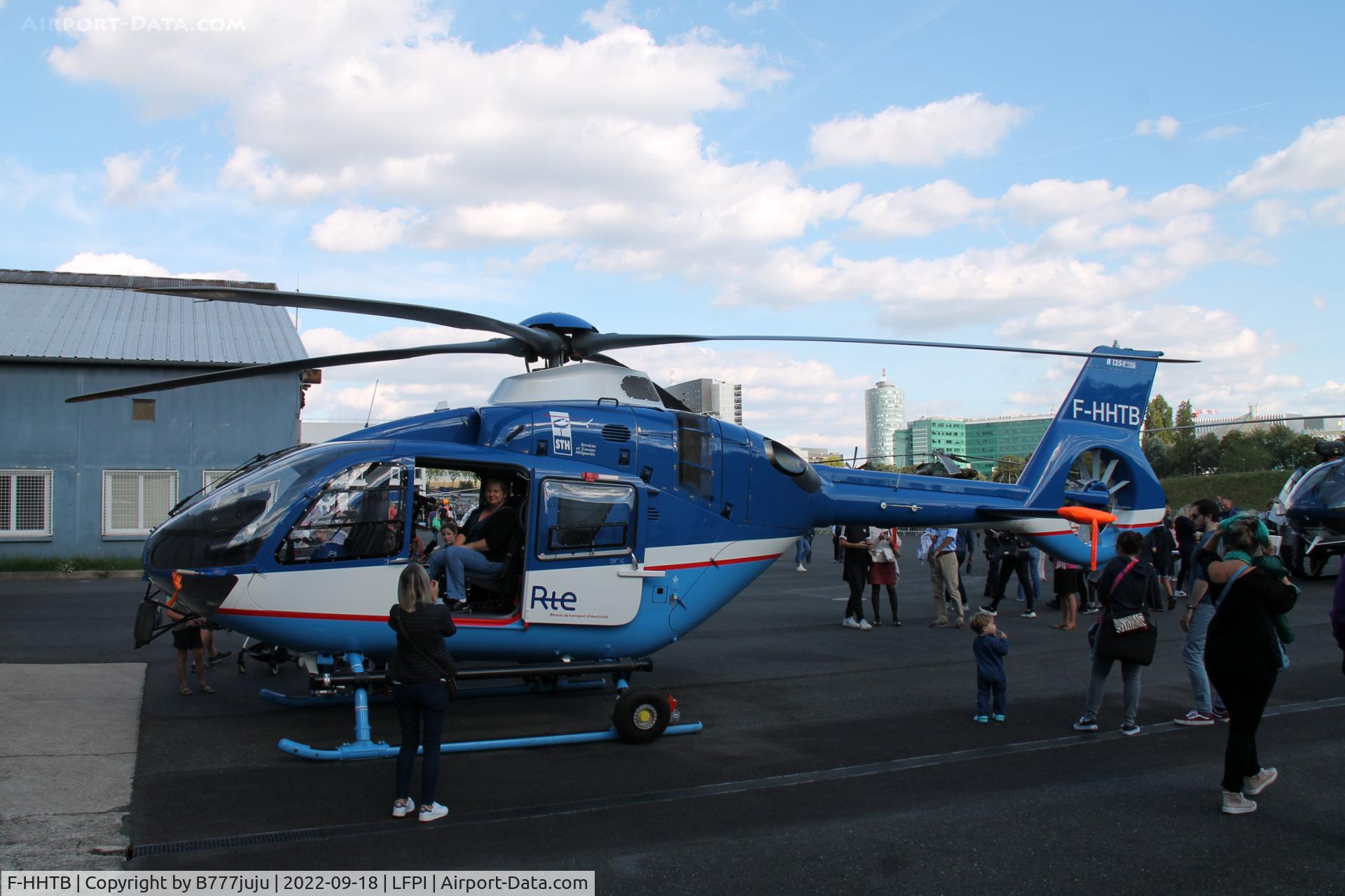F-HHTB, 2017 Airbus Helicopters EC-135T-3 C/N 1256, at Issy-les-Moulineaux