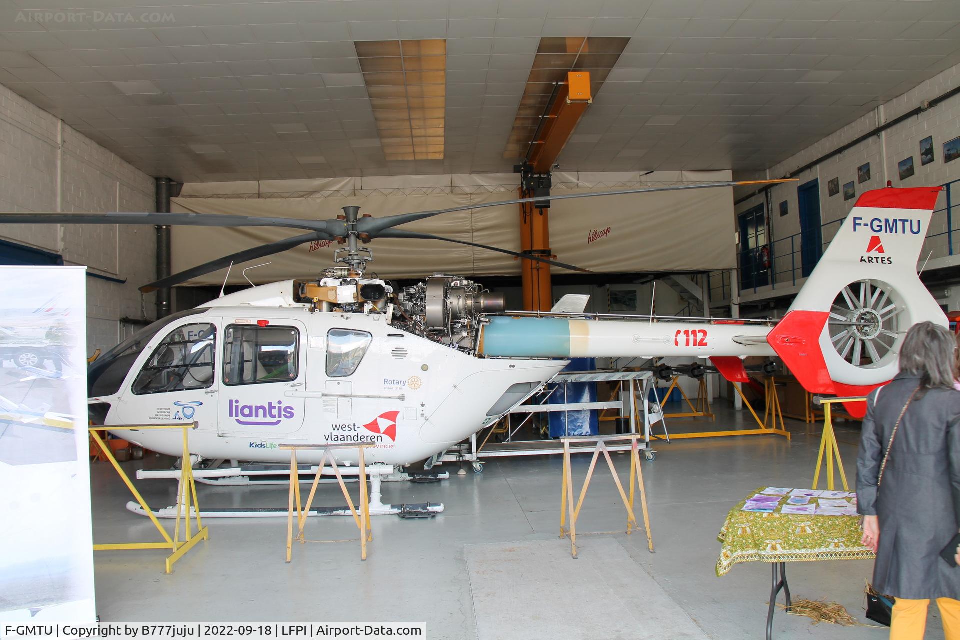 F-GMTU, 1998 Eurocopter EC-135T-1 C/N 0042, at Issy-les-Moulineaux