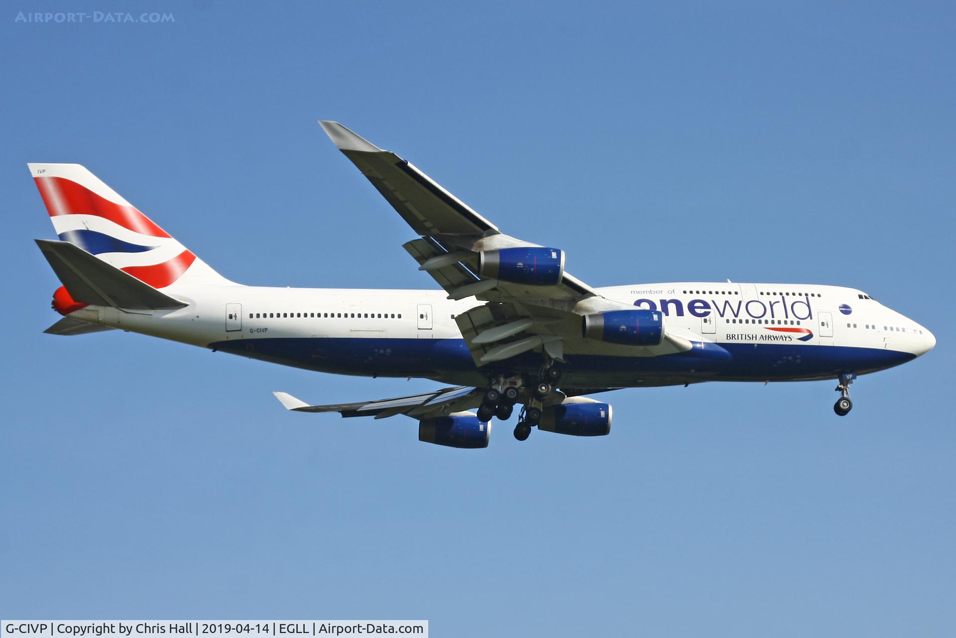 G-CIVP, 1998 Boeing 747-436 C/N 28850, Heathrow