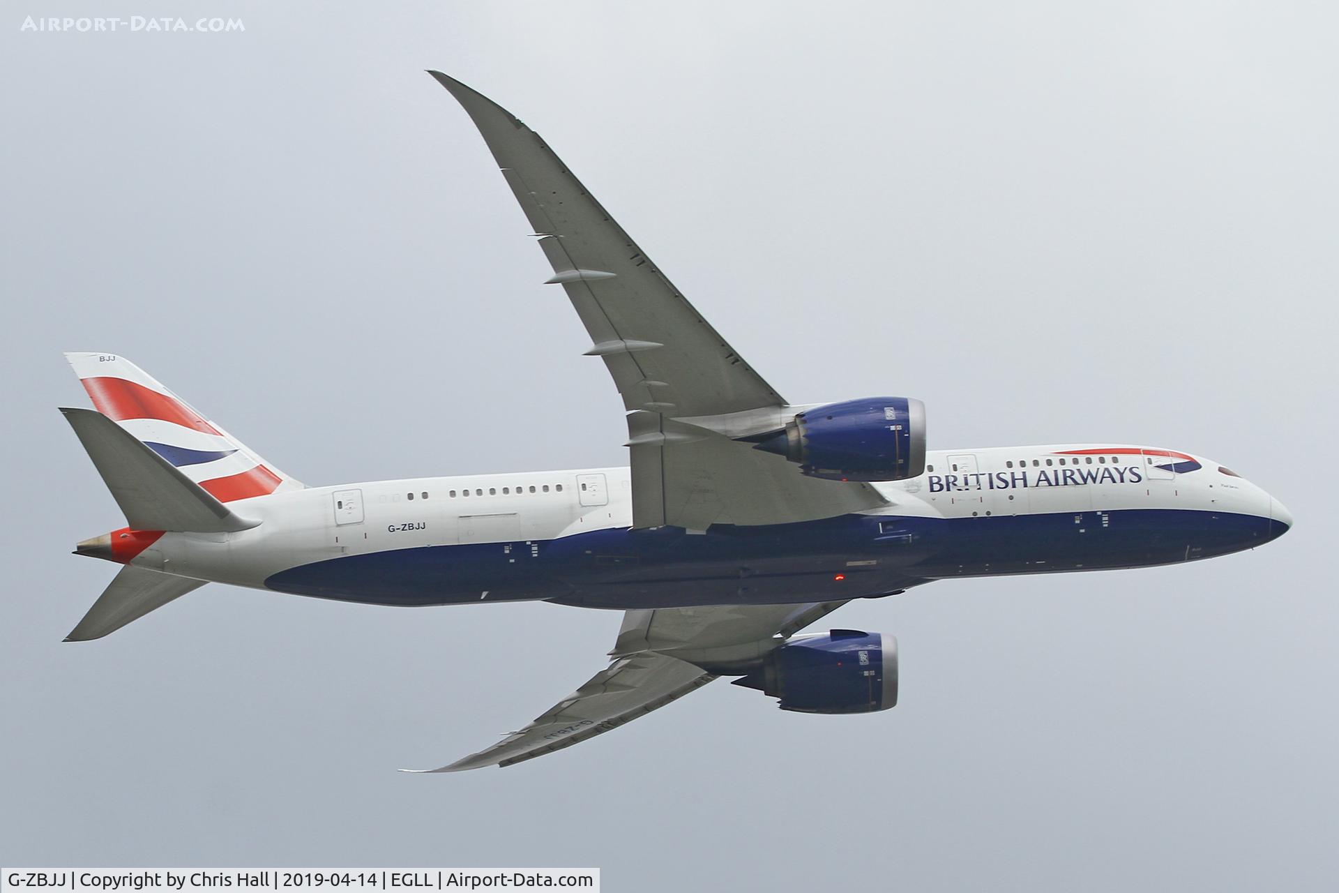 G-ZBJJ, 2018 Boeing 787-836 Dreamliner C/N 60629, Heathrow