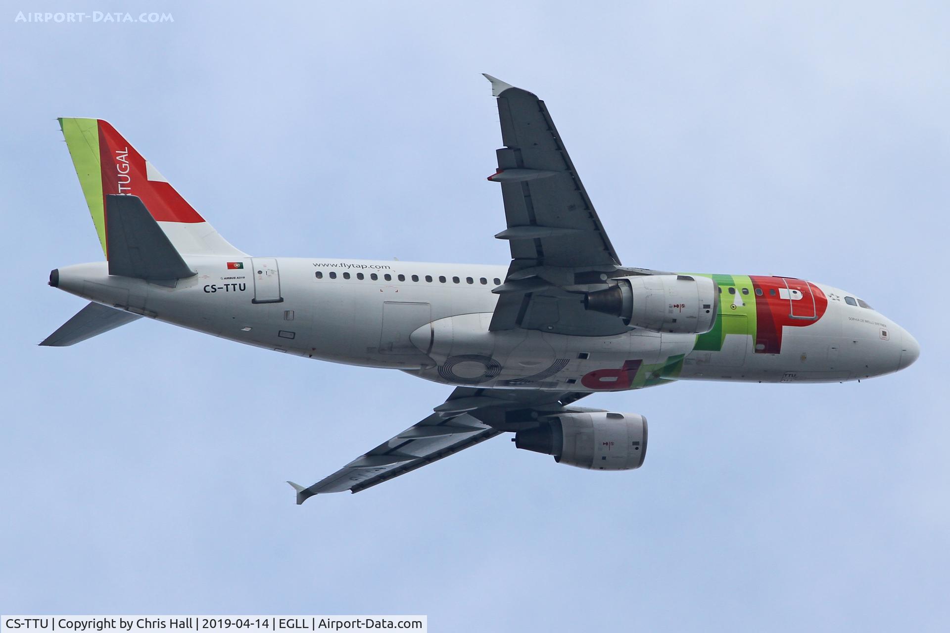 CS-TTU, 2002 Airbus A319-112 C/N 1668, Heathrow
