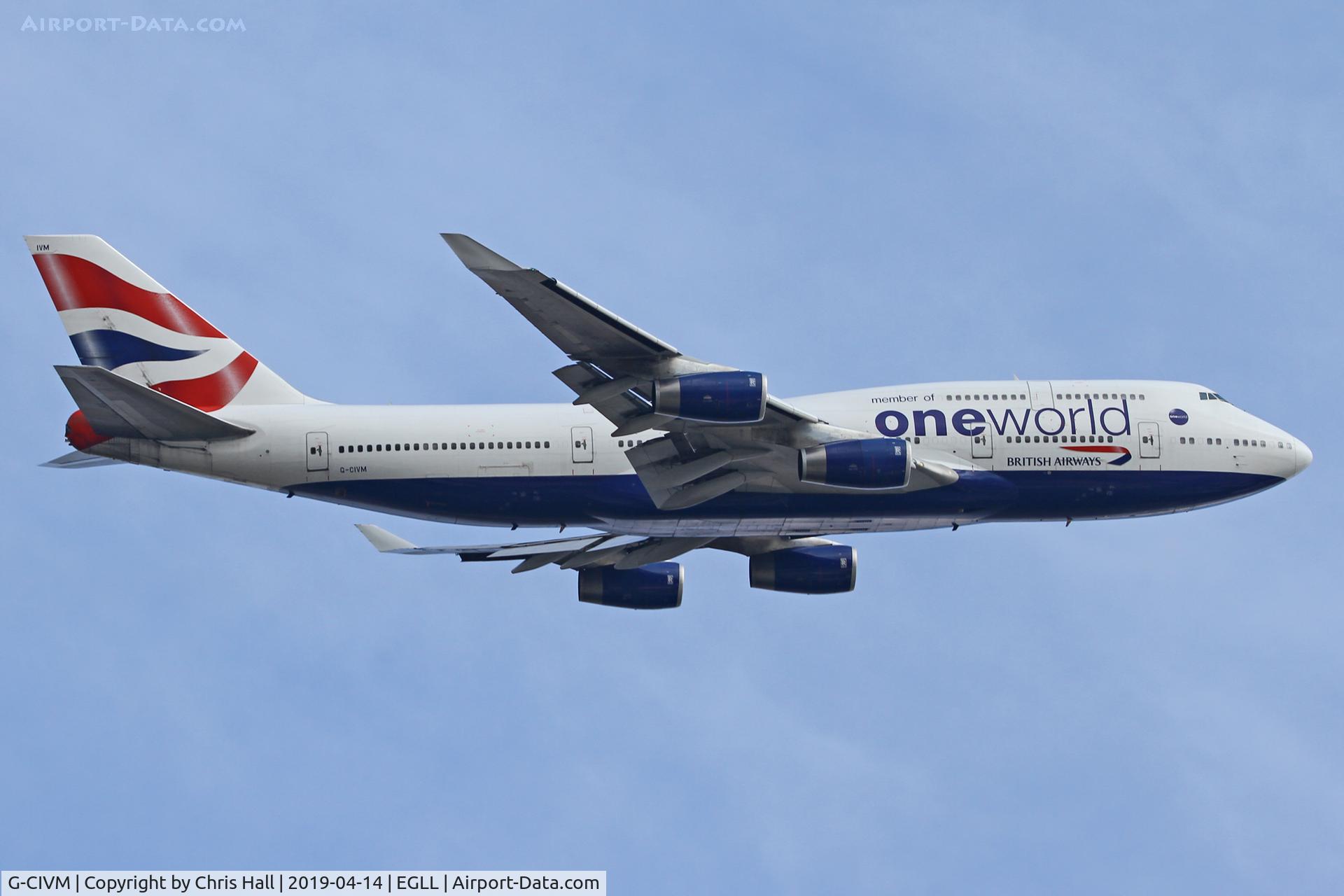 G-CIVM, 1997 Boeing 747-436 C/N 28700, Heathrow