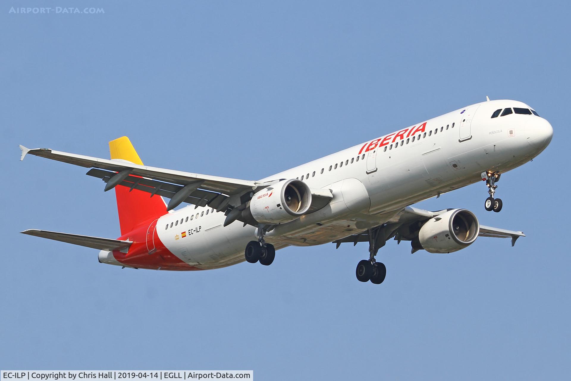 EC-ILP, 2002 Airbus A321-211 C/N 1716, Heathrow