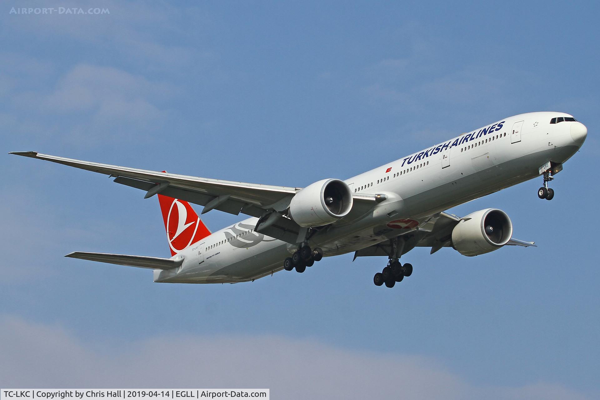 TC-LKC, 2014 Boeing 777-3U8/ER C/N 42097, Heathrow