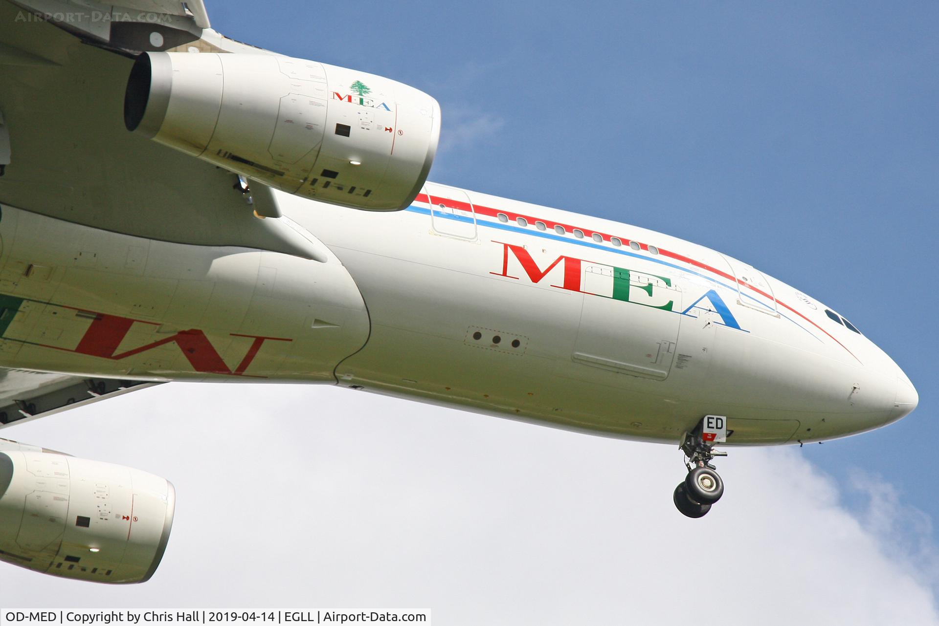 OD-MED, 2008 Airbus A330-243 C/N 926, Heathrow