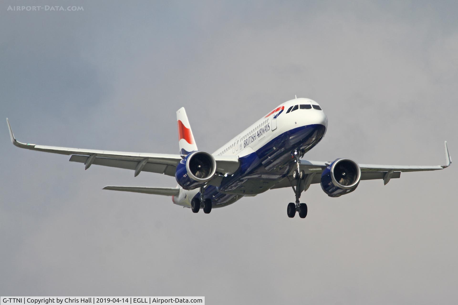 G-TTNI, 2019 Airbus A320-251N C/N 8767, Heathrow